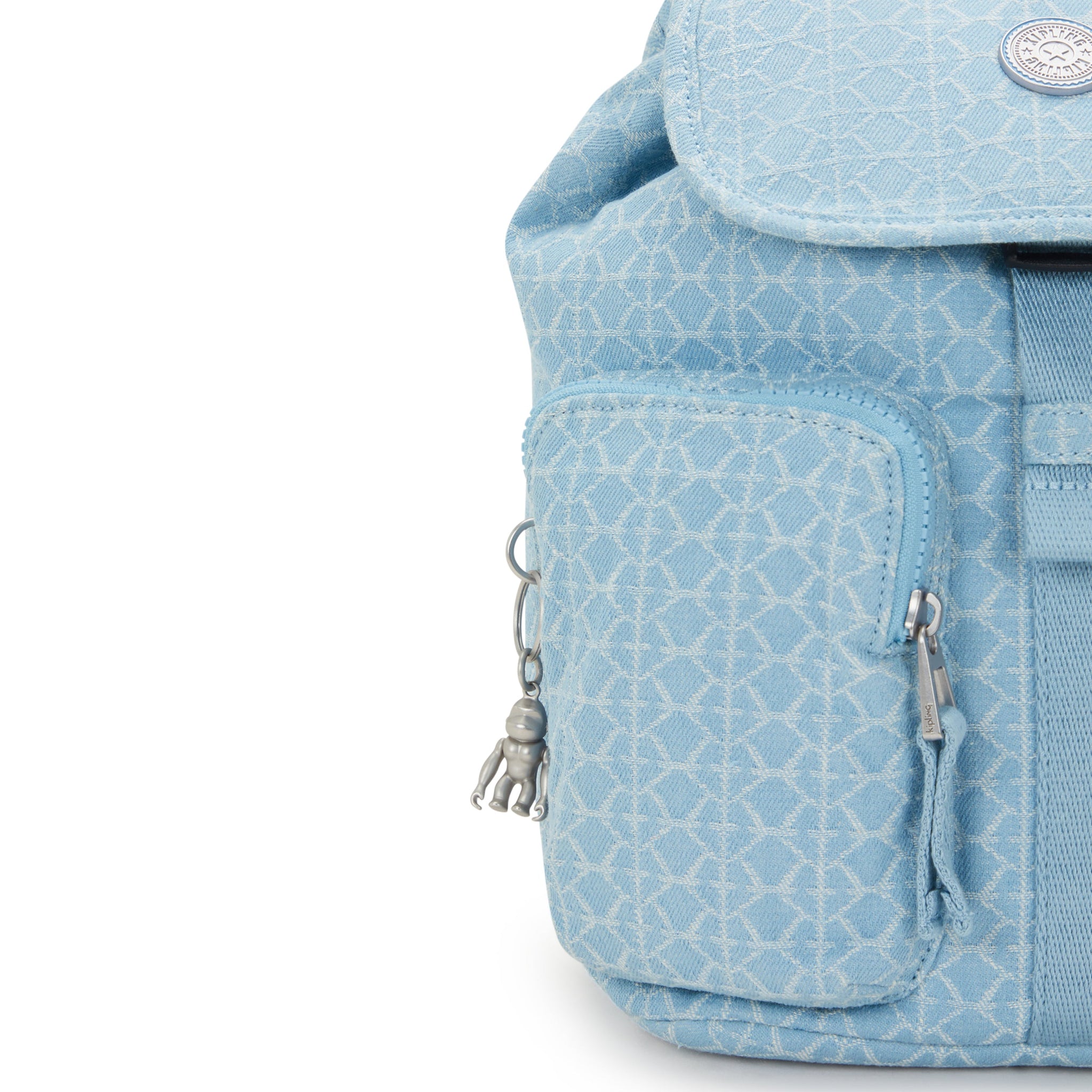 حقيبة ظهر Kipling Anto S Light Denim Jq صغيرة I5386-3LL