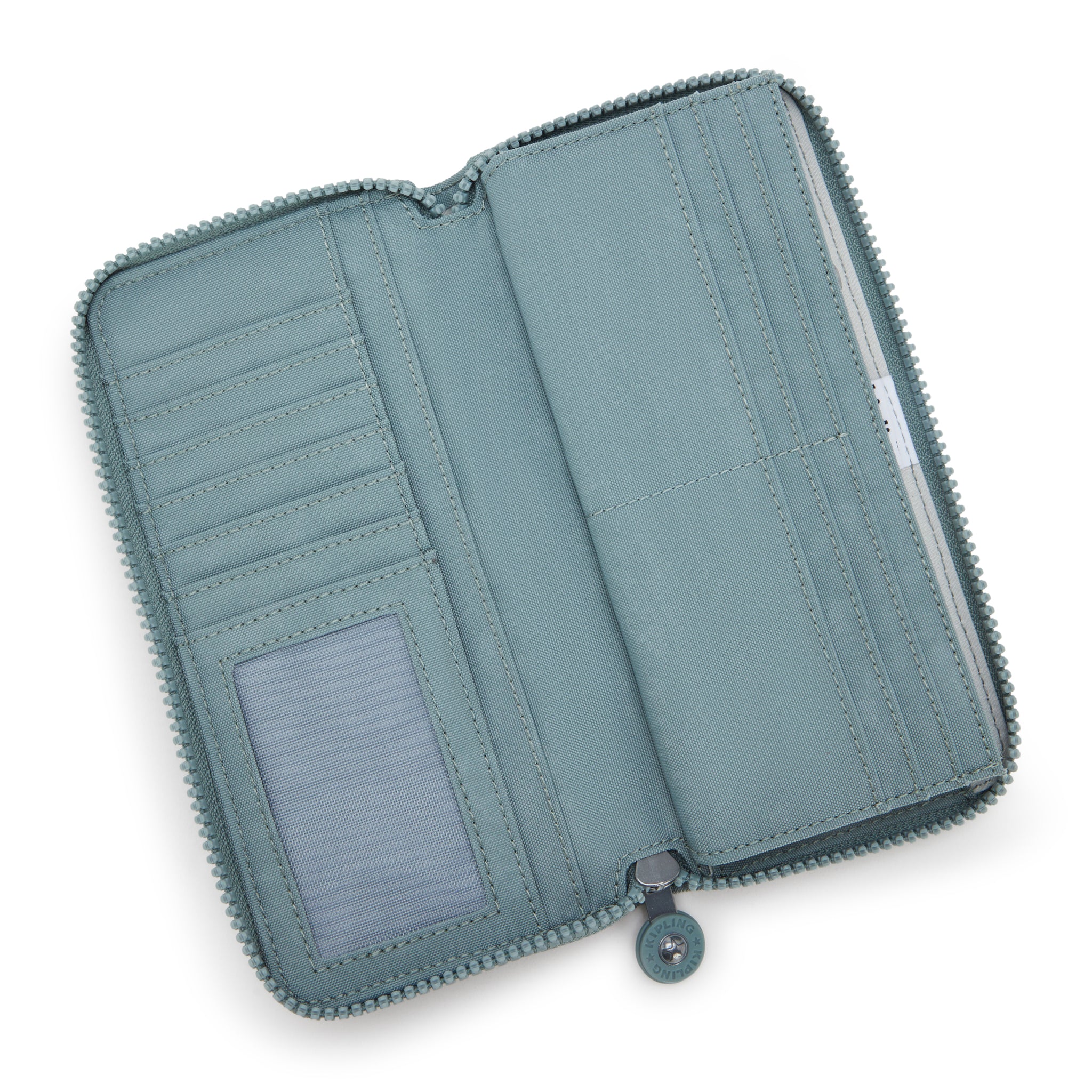 محفظة كيبلينج موني وورلد رمادية مريحة كبيرة I5411-3NL