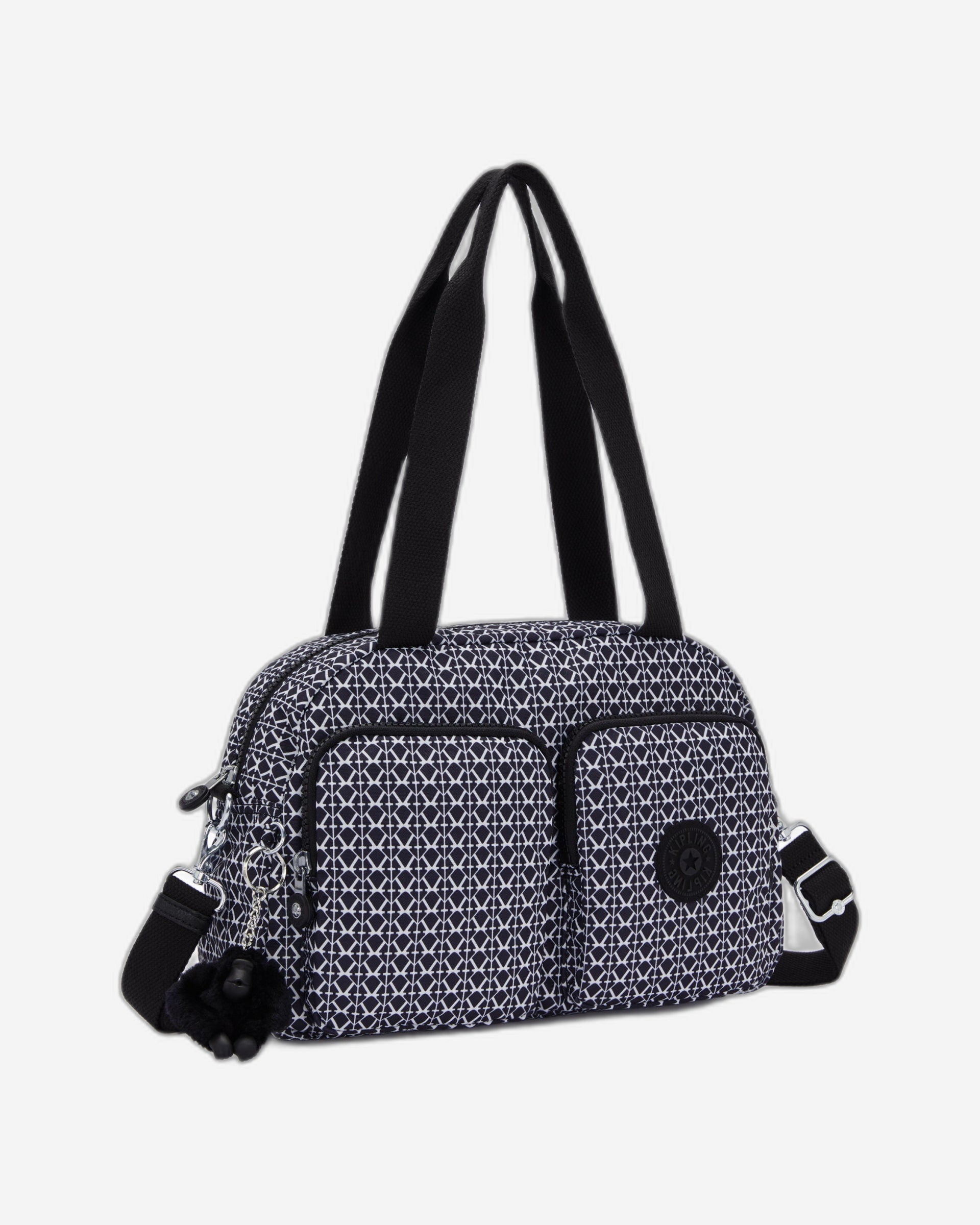 حقيبة كتف متوسطة الحجم بطبعة توقيع Kipling Cool Defea C2I5479-DD2