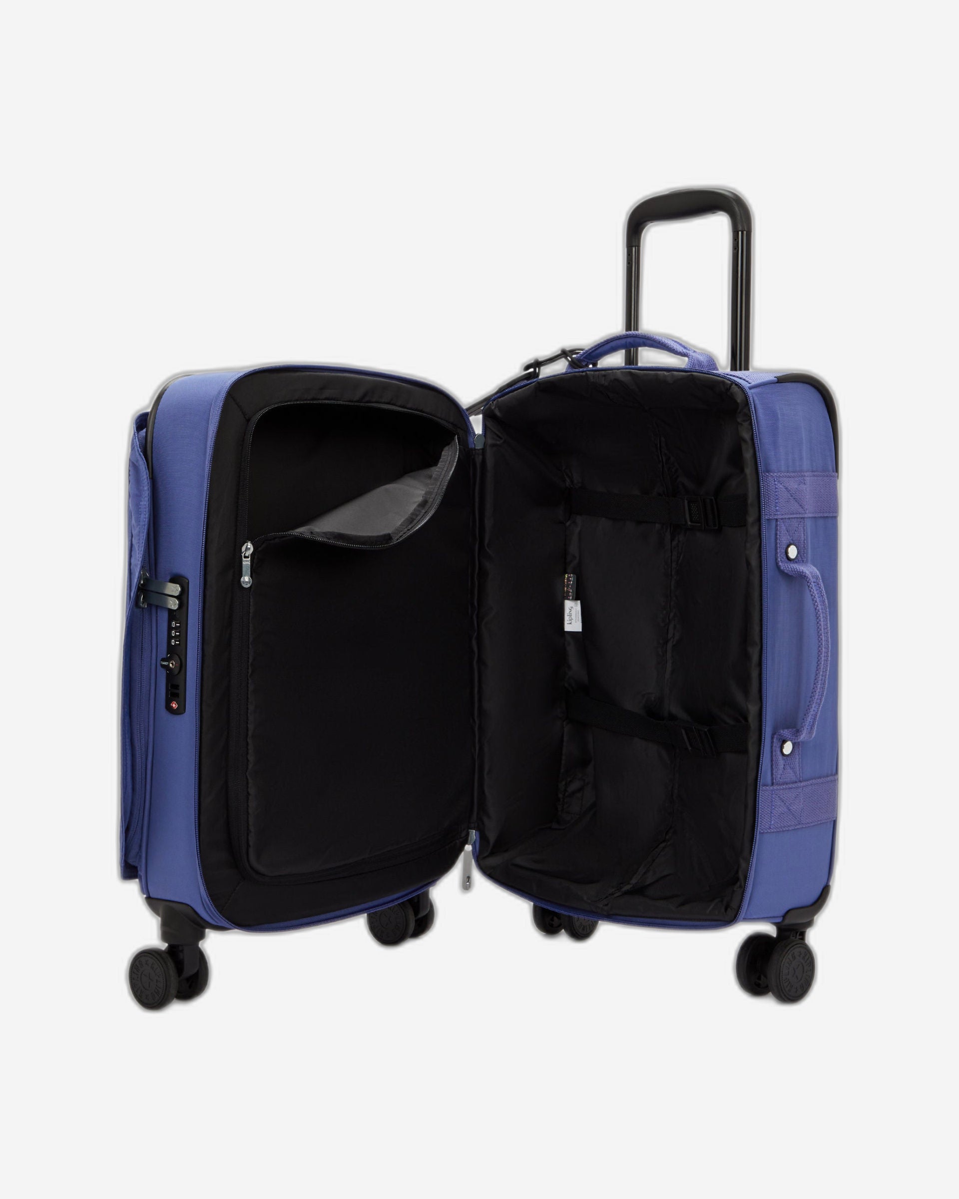 حقيبة سفر صغيرة بعجلات من كيبلينج سبونتانيوس إس، لون أزرق محيطي، I5508-24U