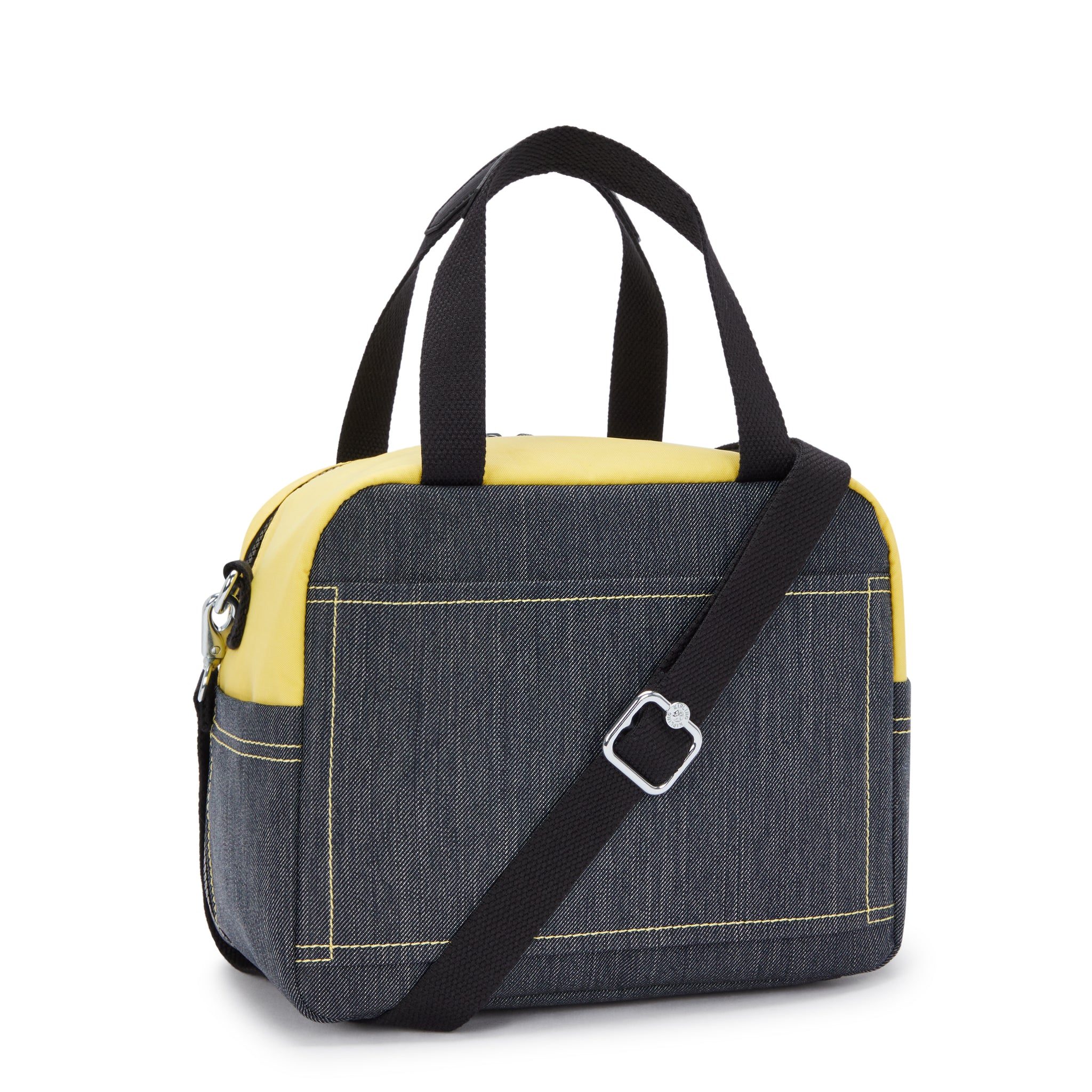حقيبة غداء كبيرة من Kipling Miyo Minion Jeans Bl مع جراب عربة C2I5533-MI8