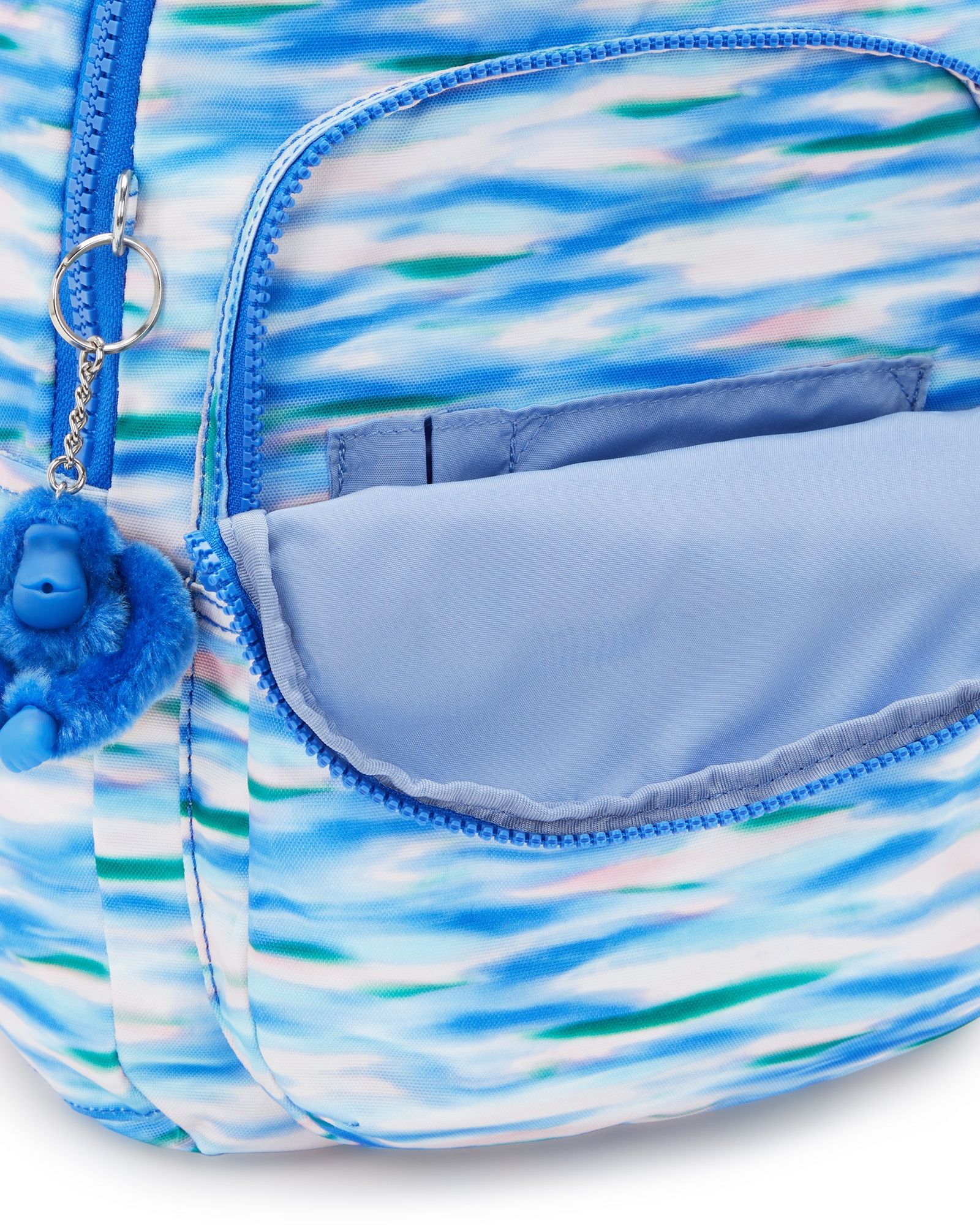 حقيبة ظهر كيبلينج سيول إس صغيرة زرقاء مخففة C2I5611-TX9