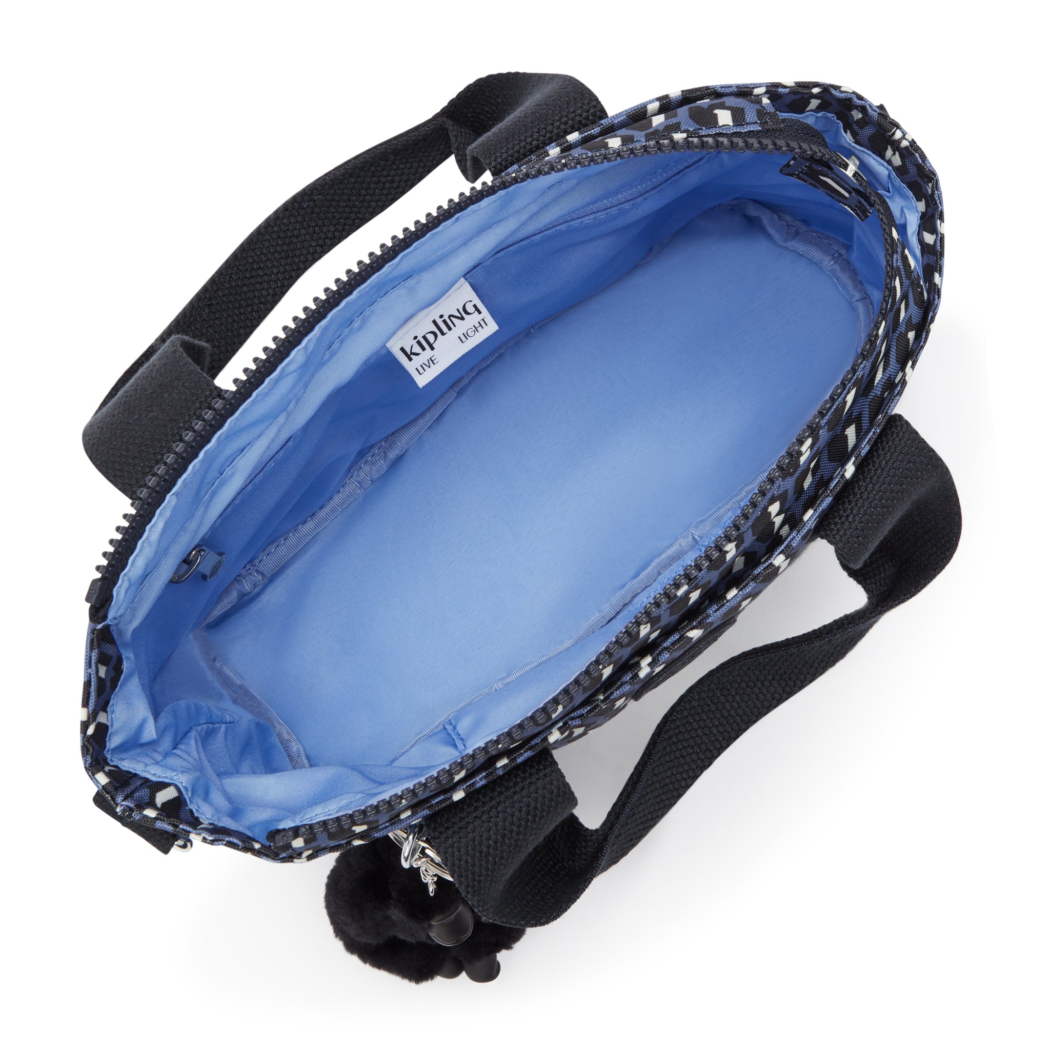 حقيبة كتف كيبلينج مينتا 3D K زرقاء صغيرة I5647-4JS