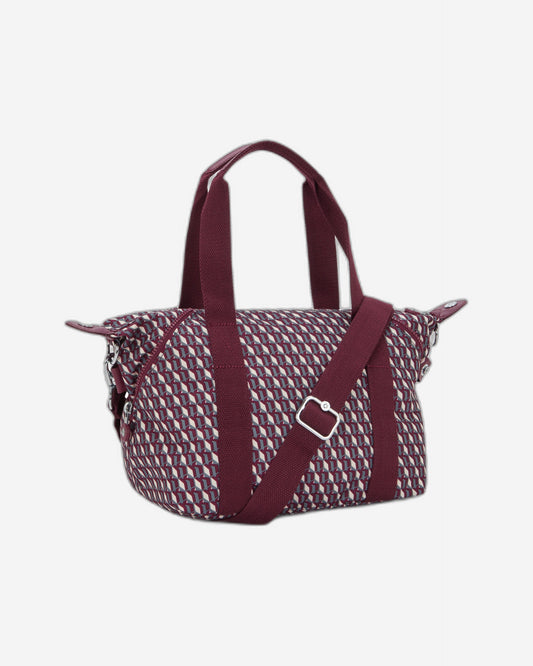 حقيبة يد Kipling Art Mini 3Dk Wine صغيرة (بحزام كتف قابل للإزالة) I5656-1PB