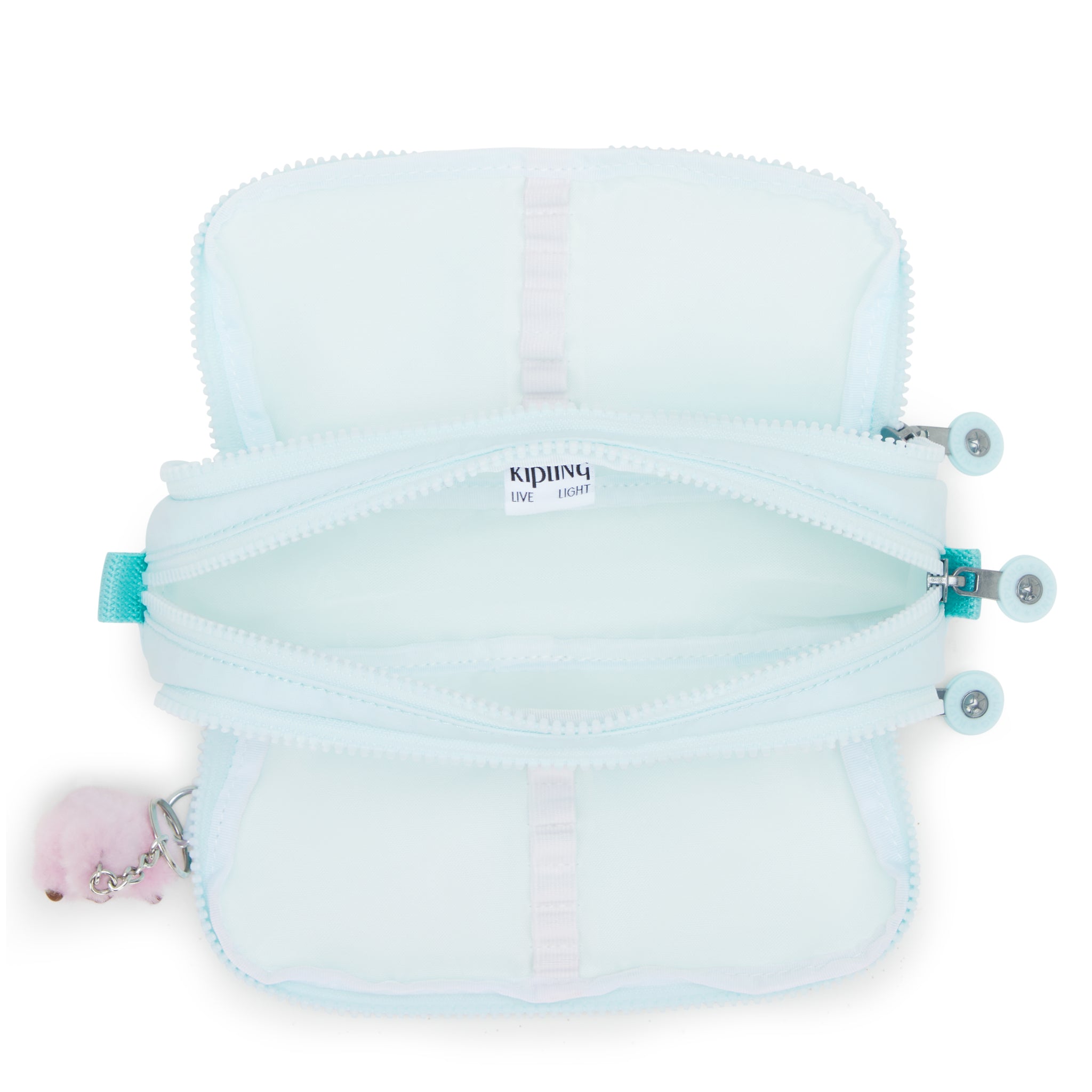 حقيبة أقلام كيبلينج جيتروي بلو سكاي ميتاليك كبيرة I5702-5MB