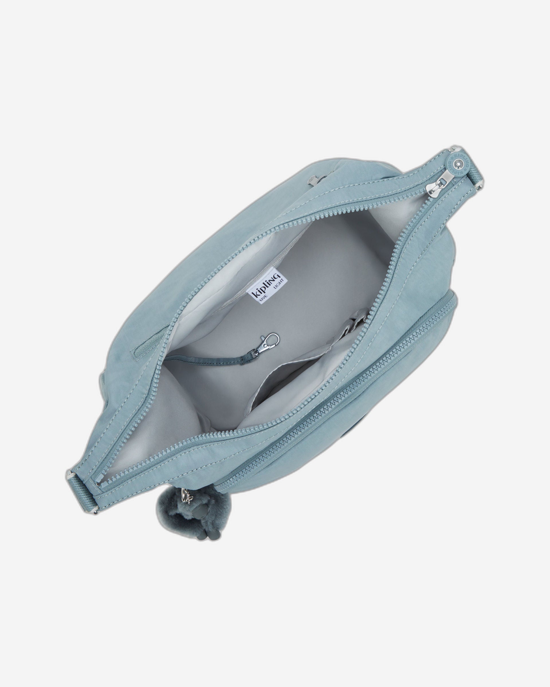 حقيبة كيبلينج جاب كبيرة مريحة باللون الرمادي I5740-3NL