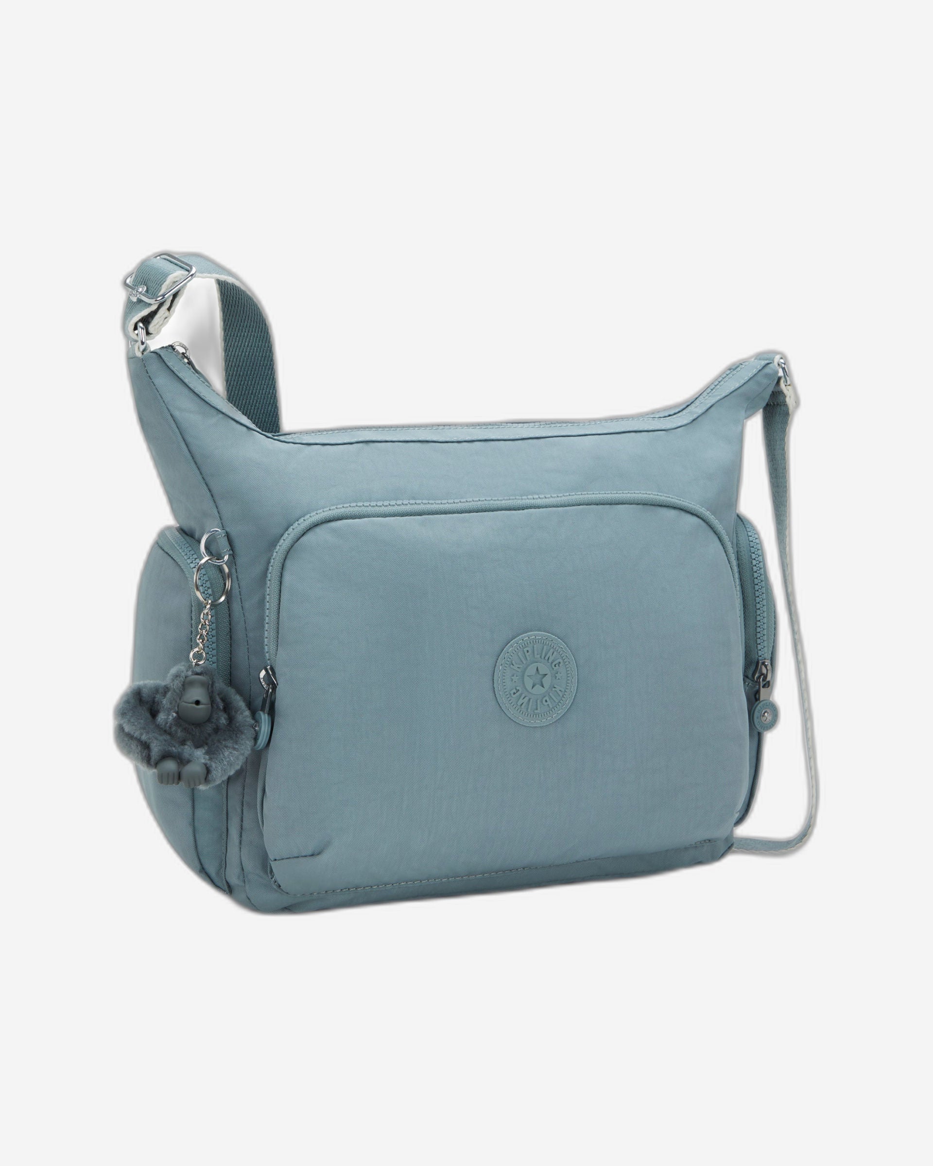 حقيبة كيبلينج جاب كبيرة مريحة باللون الرمادي I5740-3NL