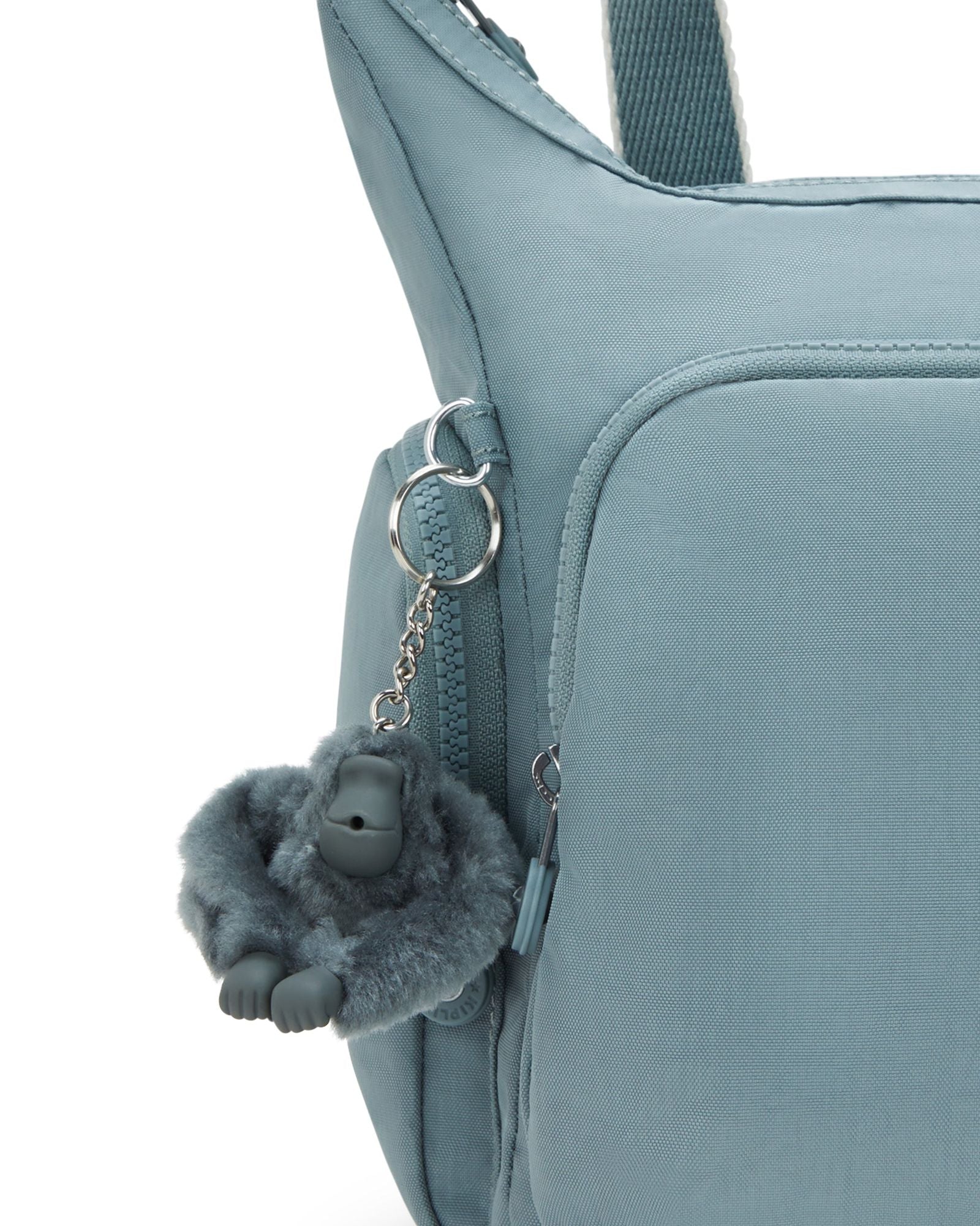 حقيبة كيبلينج جاب كبيرة مريحة باللون الرمادي I5740-3NL