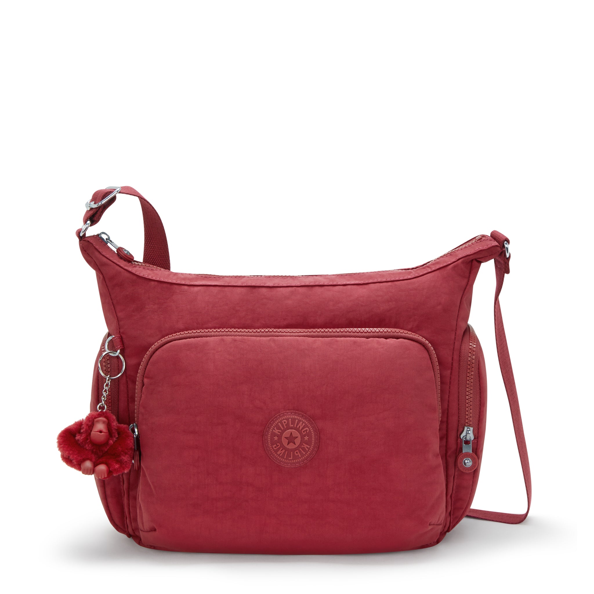 Kipling Gabb Funky Red Large Crossbody Bag I5740-4SS