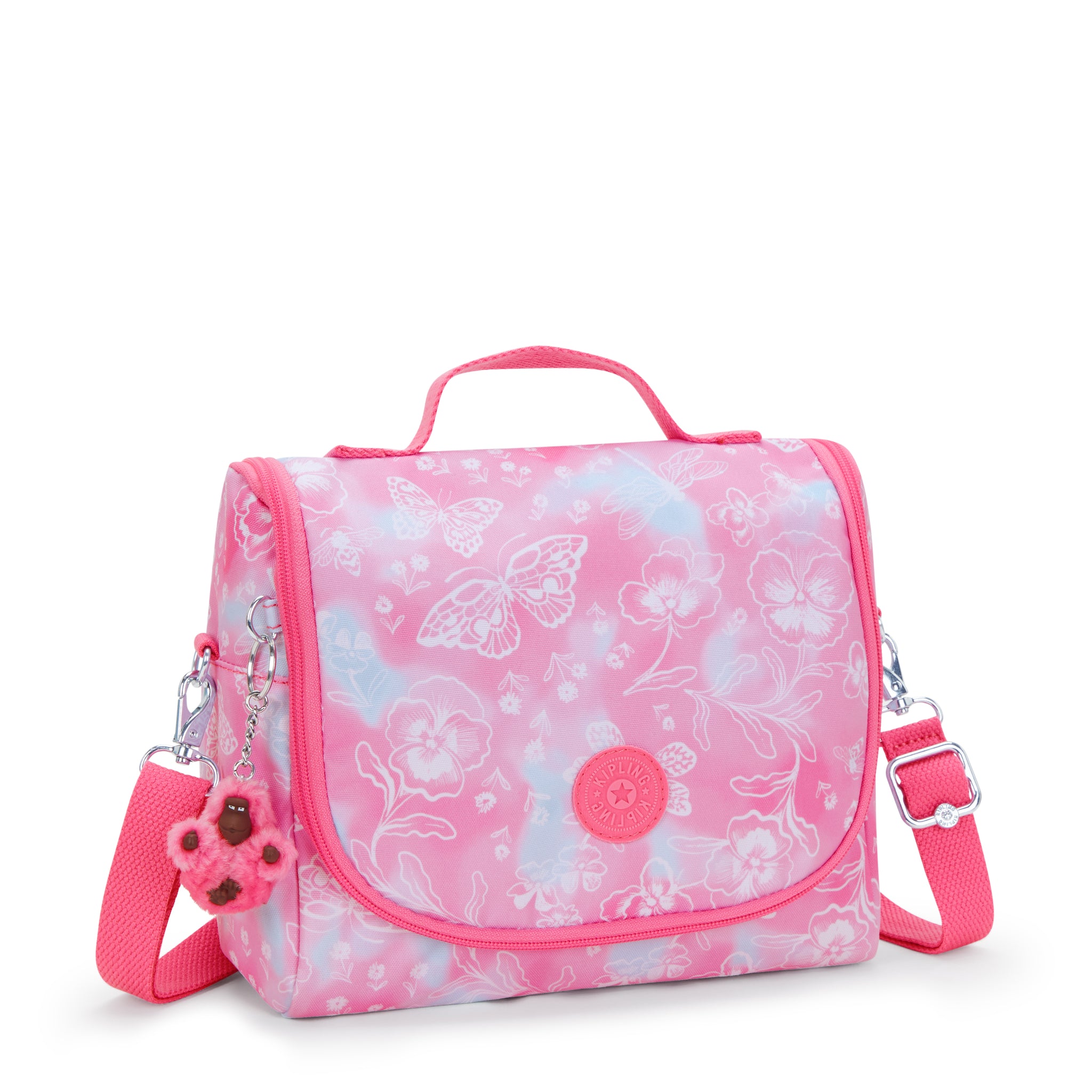 حقيبة غداء كبيرة من Kipling New Kichirou Garden Clouds مع جراب عربة C2I5749-2PE