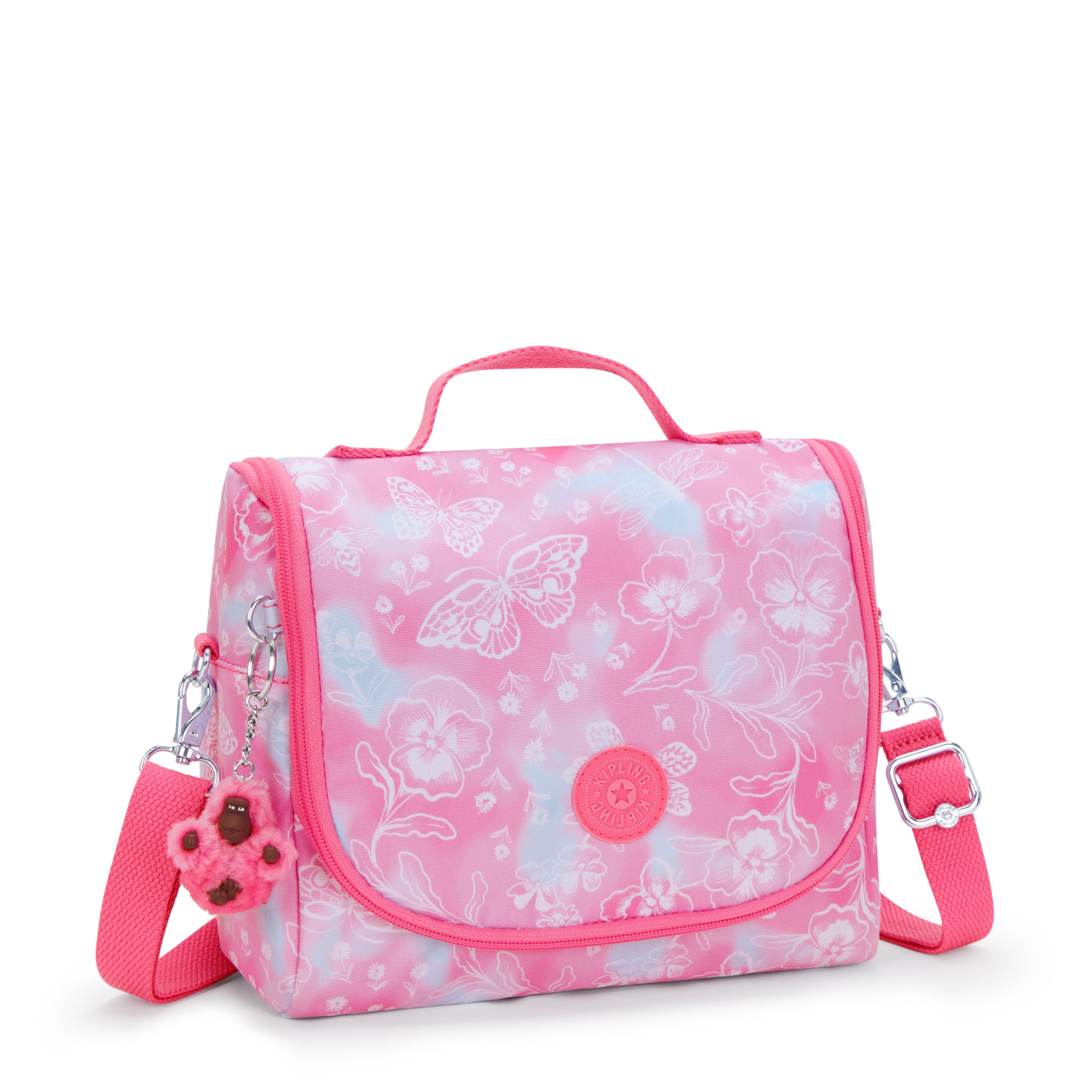 حقيبة غداء كبيرة من Kipling New Kichirou Garden Clouds مع جراب عربة C2I5749-2PE