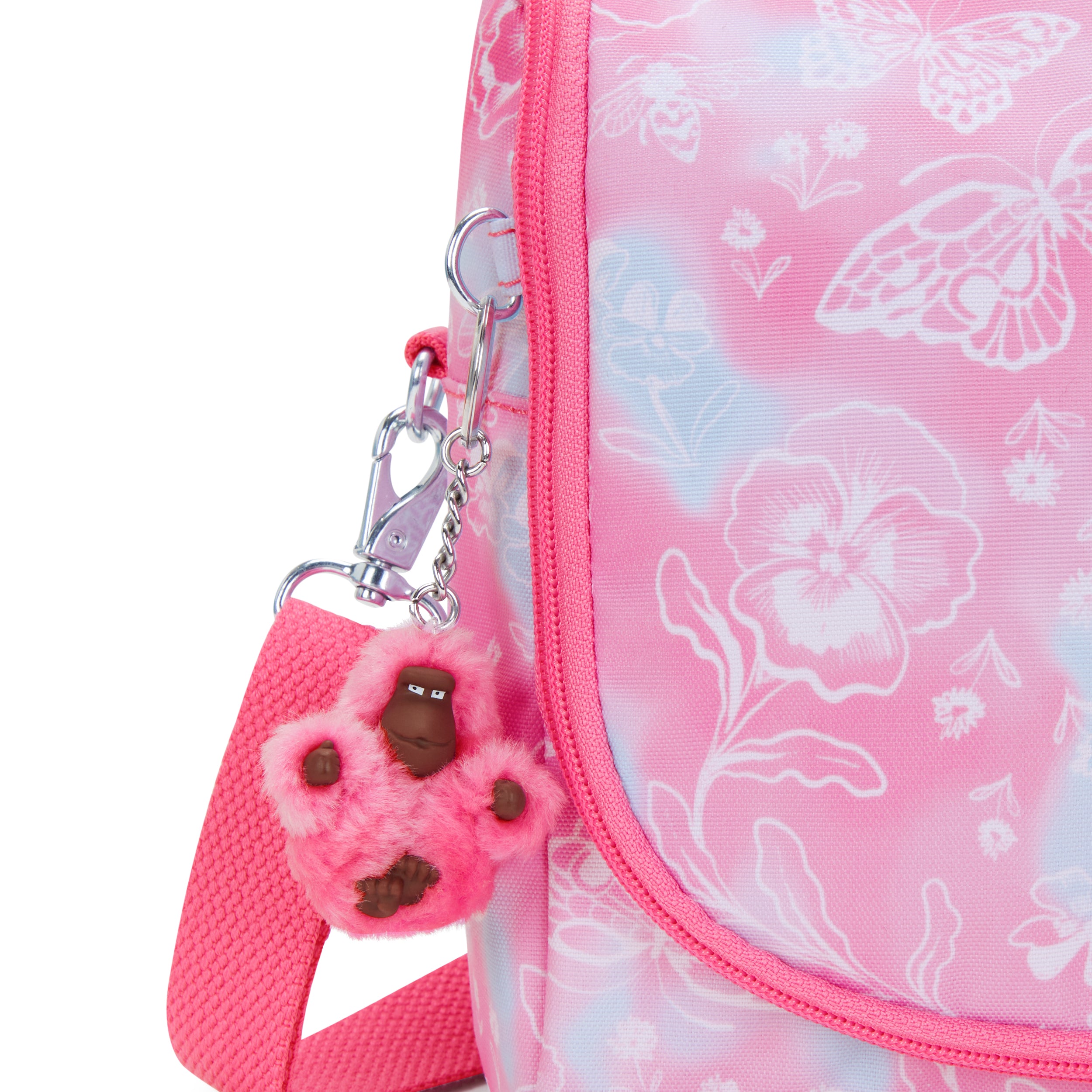 حقيبة غداء كبيرة من Kipling New Kichirou Garden Clouds مع جراب عربة C2I5749-2PE