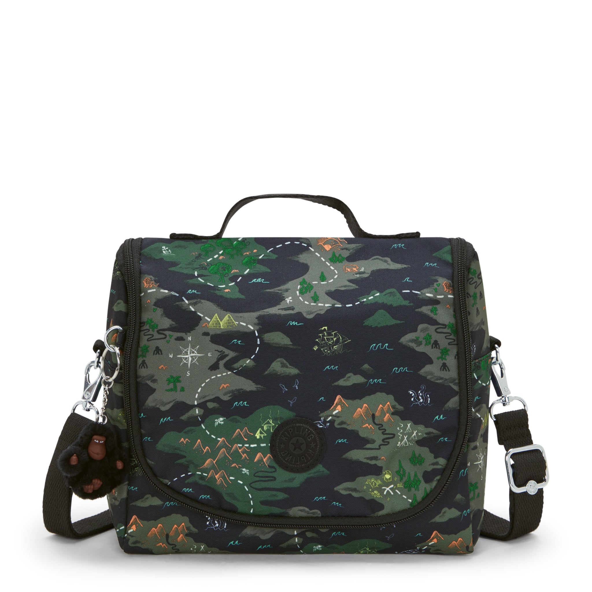 KIPLING New Kichirou Camo Treasure Large lunchbox (with trolley sleeve) I5749-3PB