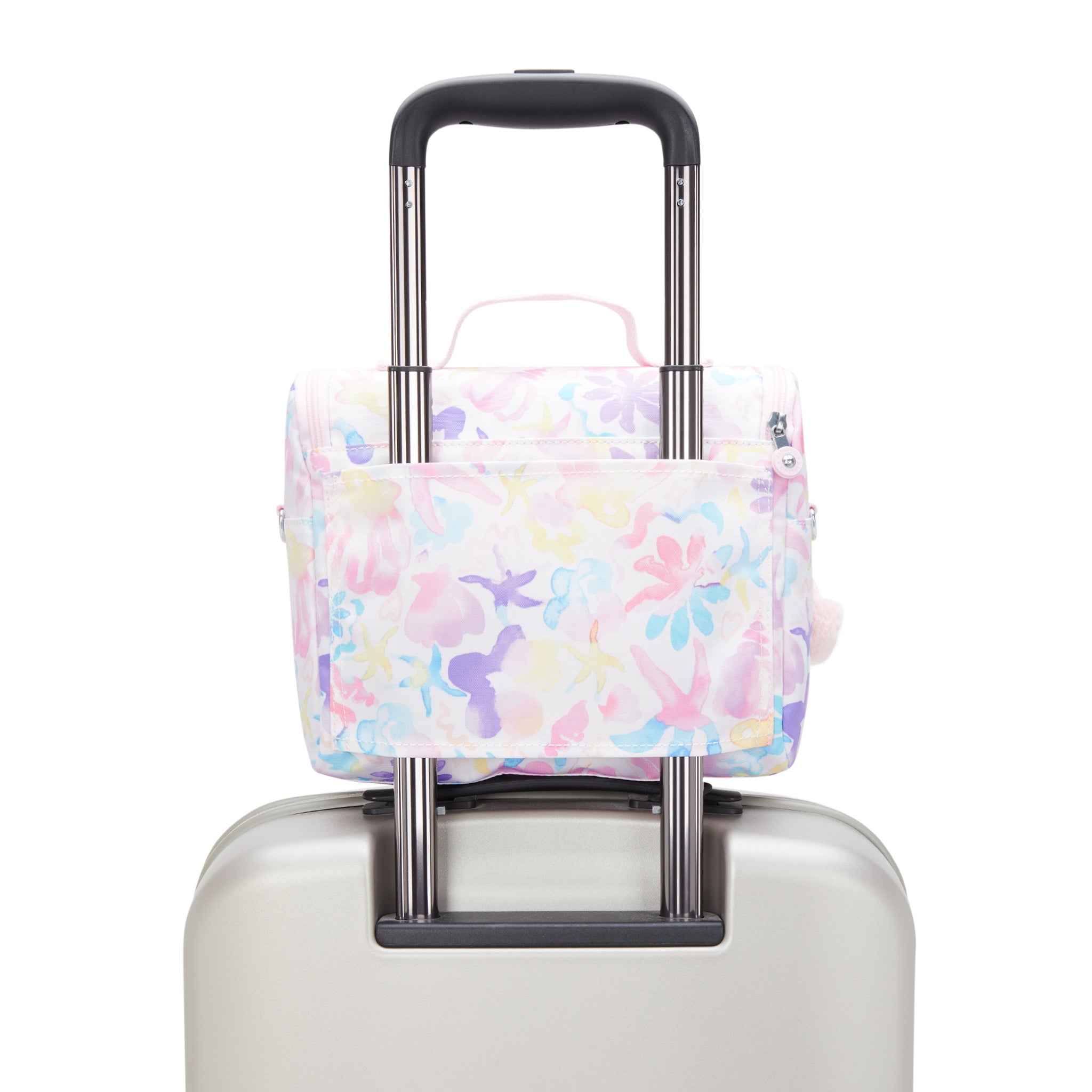 حقيبة غداء كبيرة من Kipling New Kichirou Aqua Sea مزودة بعربة I5749-4ES