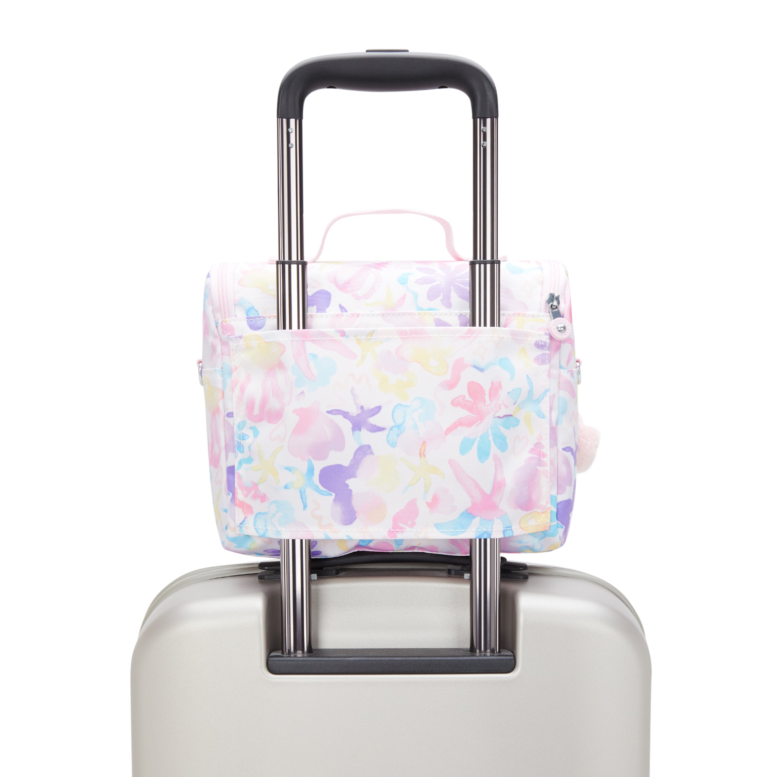 حقيبة غداء كبيرة من Kipling New Kichirou Aqua Sea مزودة بعربة I5749-4ES