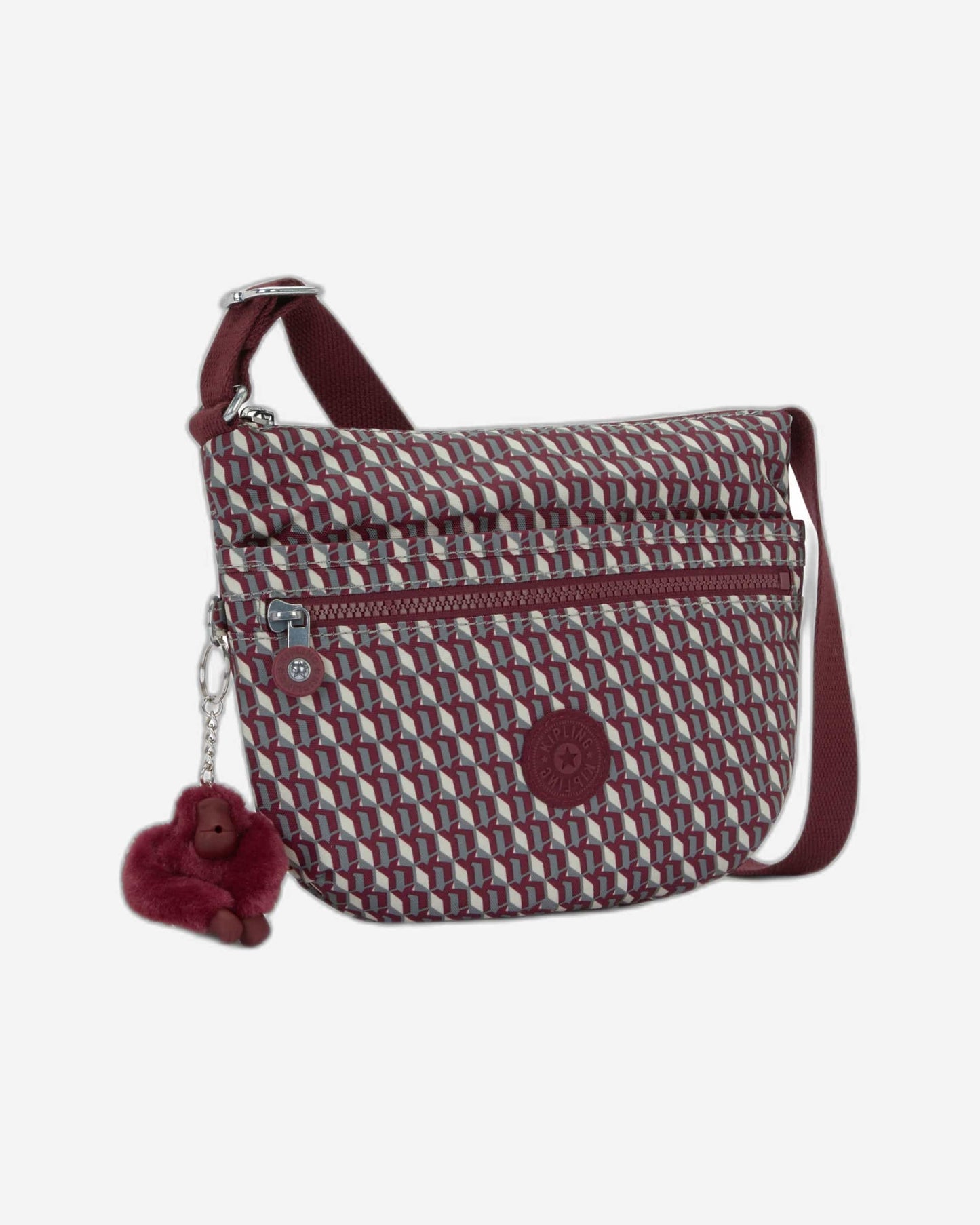 Kipling Arto S 3Dk Wine حقيبة كروس صغيرة I5786-1PB