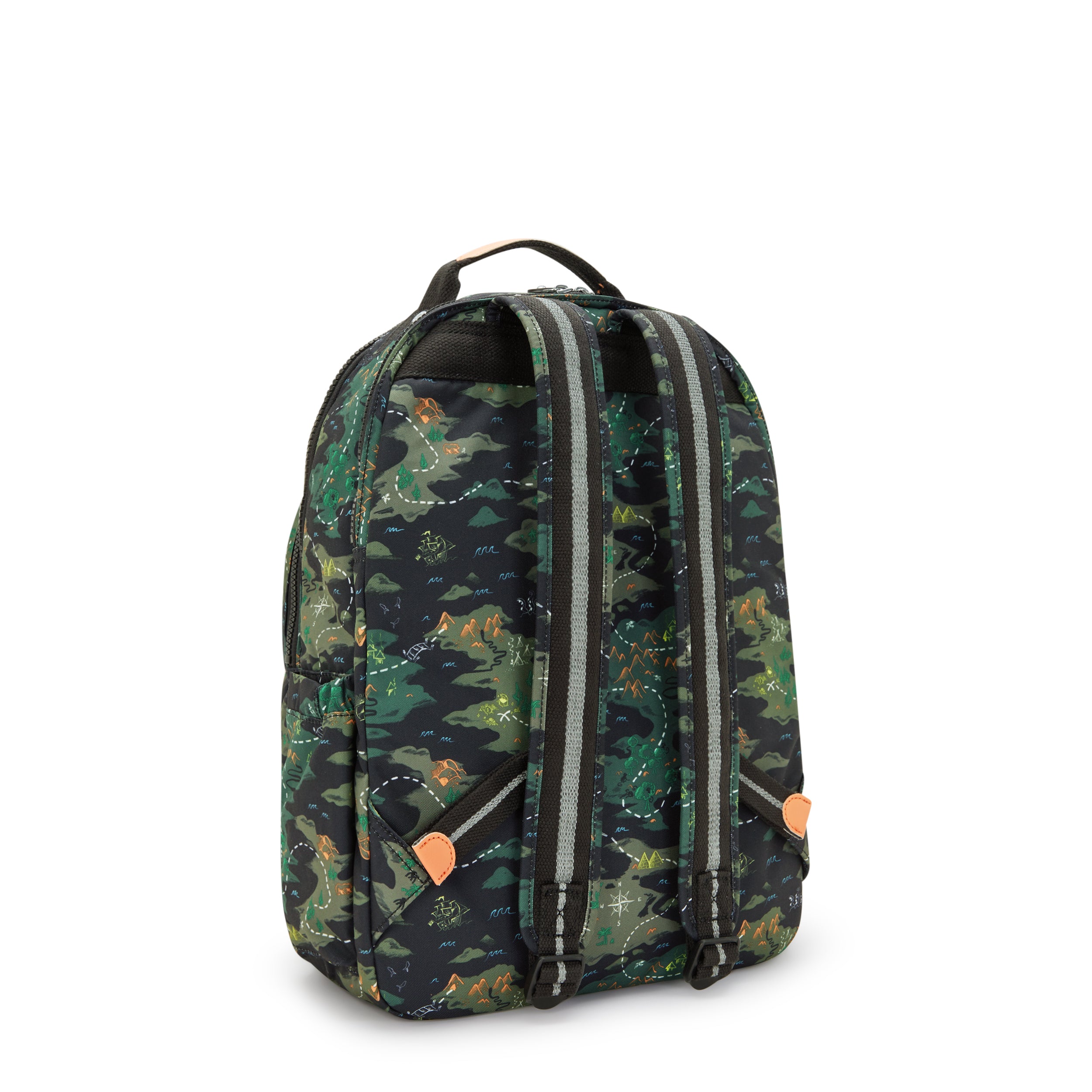 حقيبة ظهر KIPLING Seoul Lap Camo Treasure Large (مع حجرة للكمبيوتر المحمول) I5816-3PB