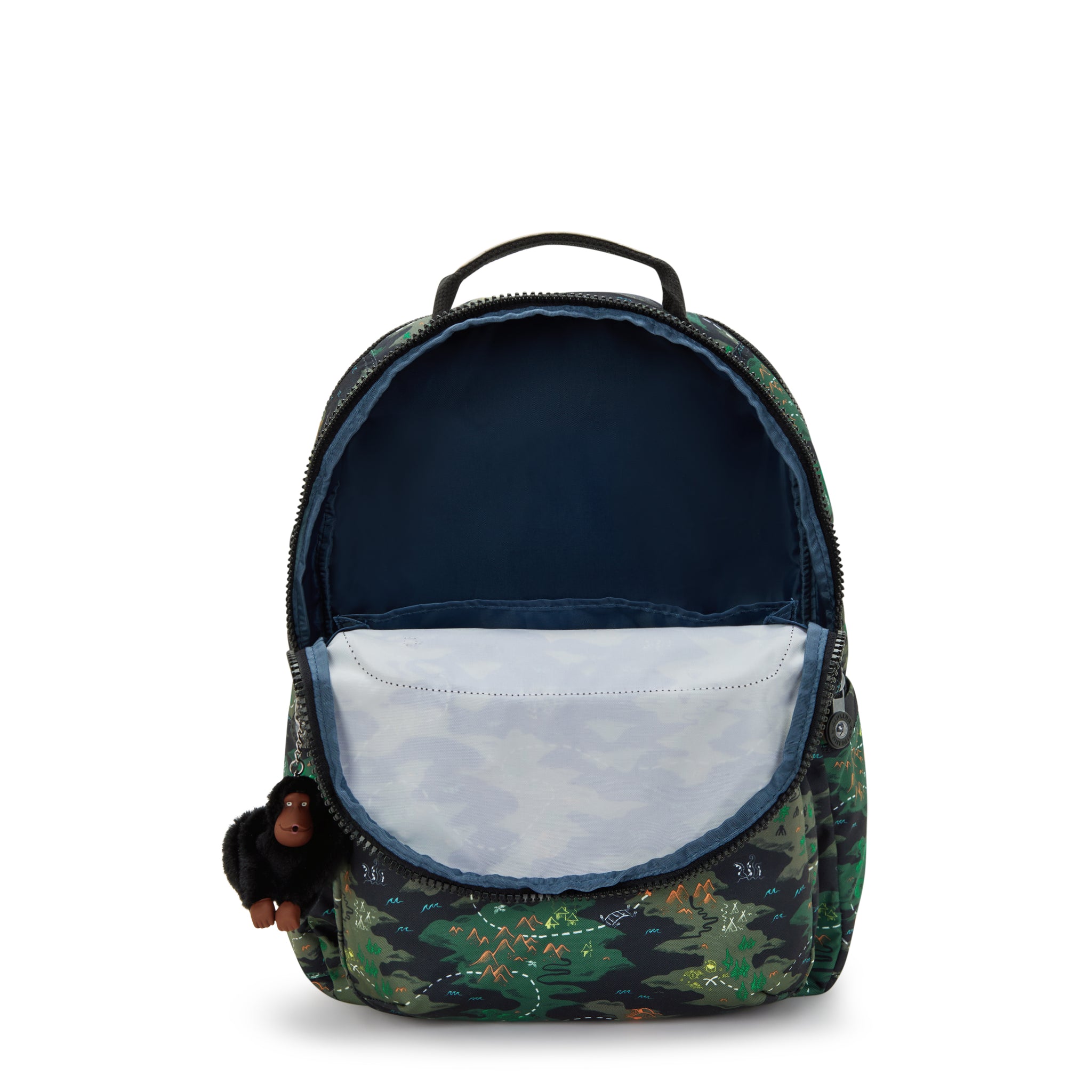 حقيبة ظهر KIPLING Seoul Lap Camo Treasure Large (مع حجرة للكمبيوتر المحمول) I5816-3PB