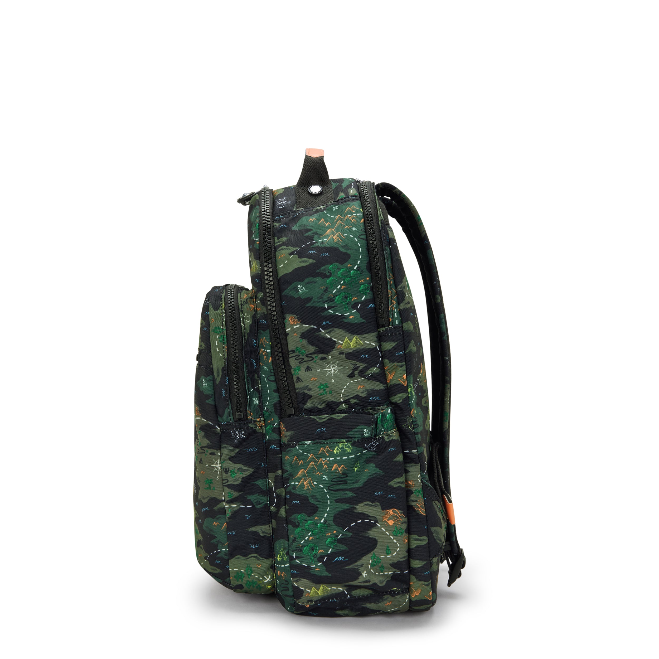 حقيبة ظهر KIPLING Seoul Lap Camo Treasure Large (مع حجرة للكمبيوتر المحمول) I5816-3PB