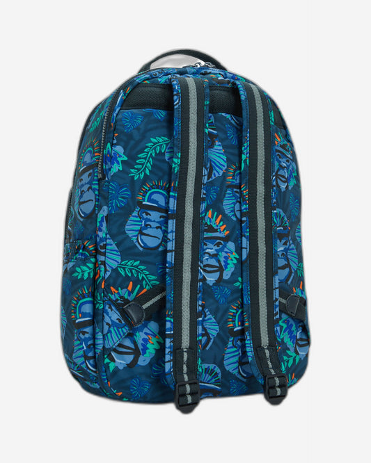 حقيبة ظهر كيبلينج سيول لاب بلو مونكي فن كبيرة C2I5816-8HJ