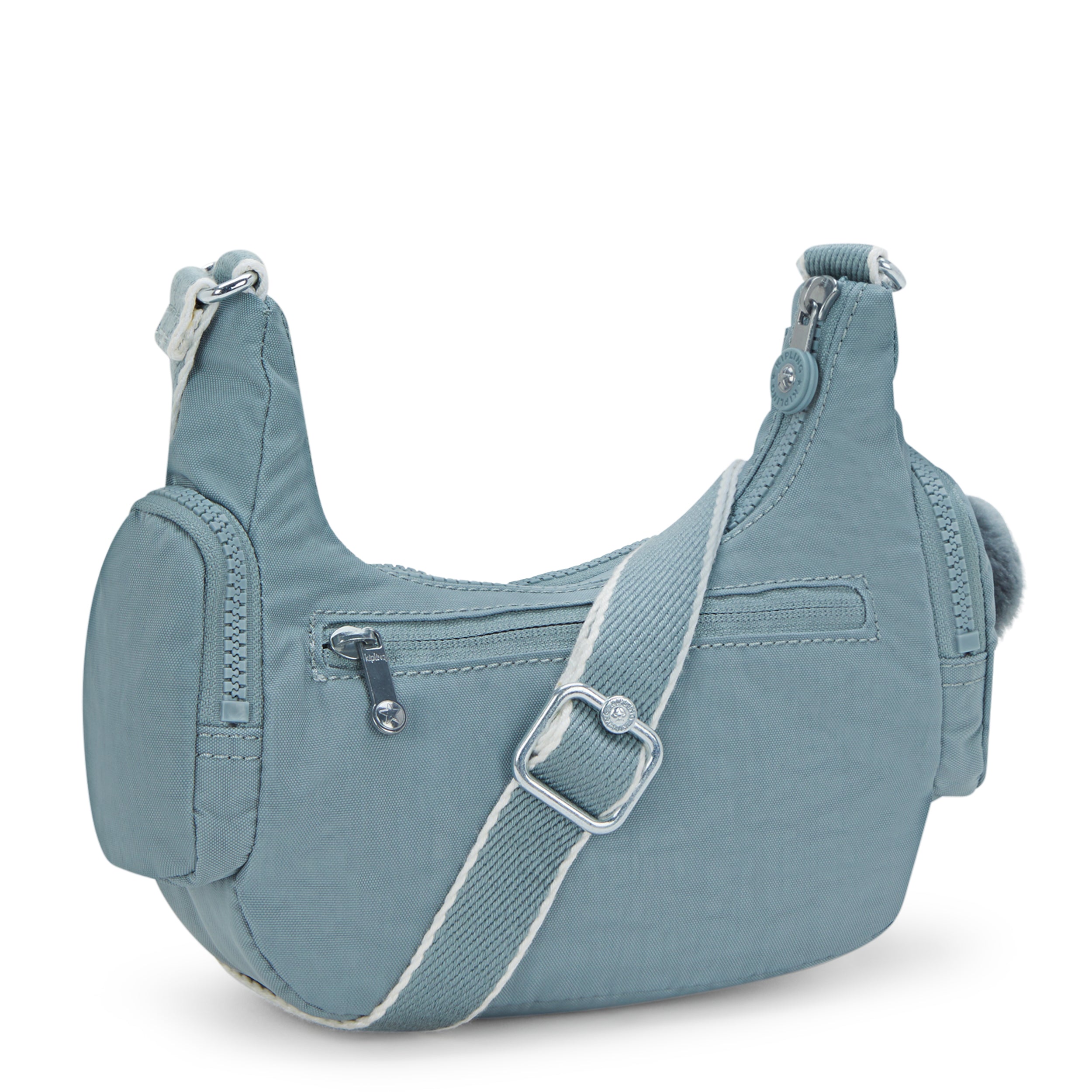 حقيبة كيبلينج ريكا صغيرة مريحة باللون الرمادي I5926-3NL