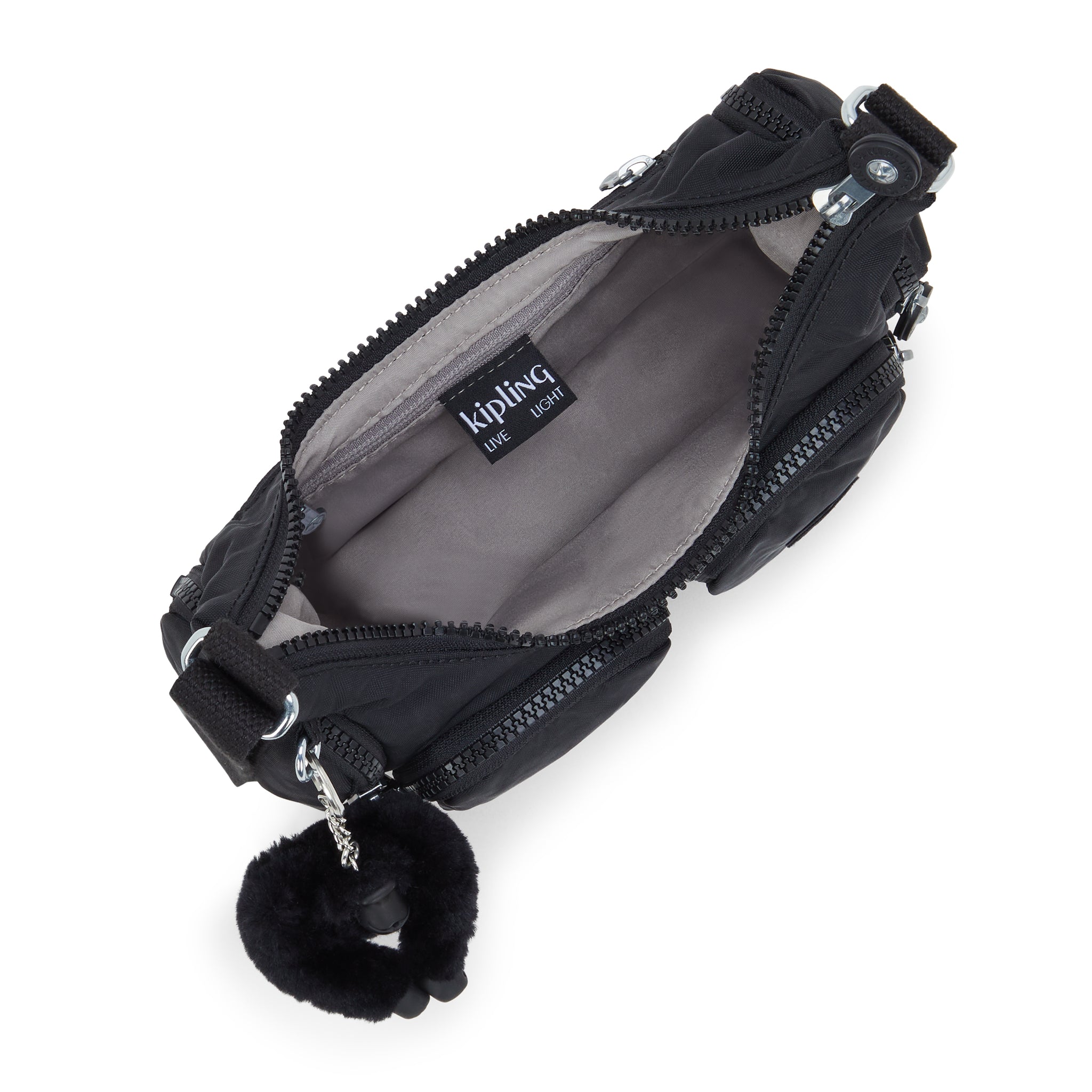 حقيبة كيبلينج ريكا ميني سوداء صغيرة كروس بودي I5926-P39