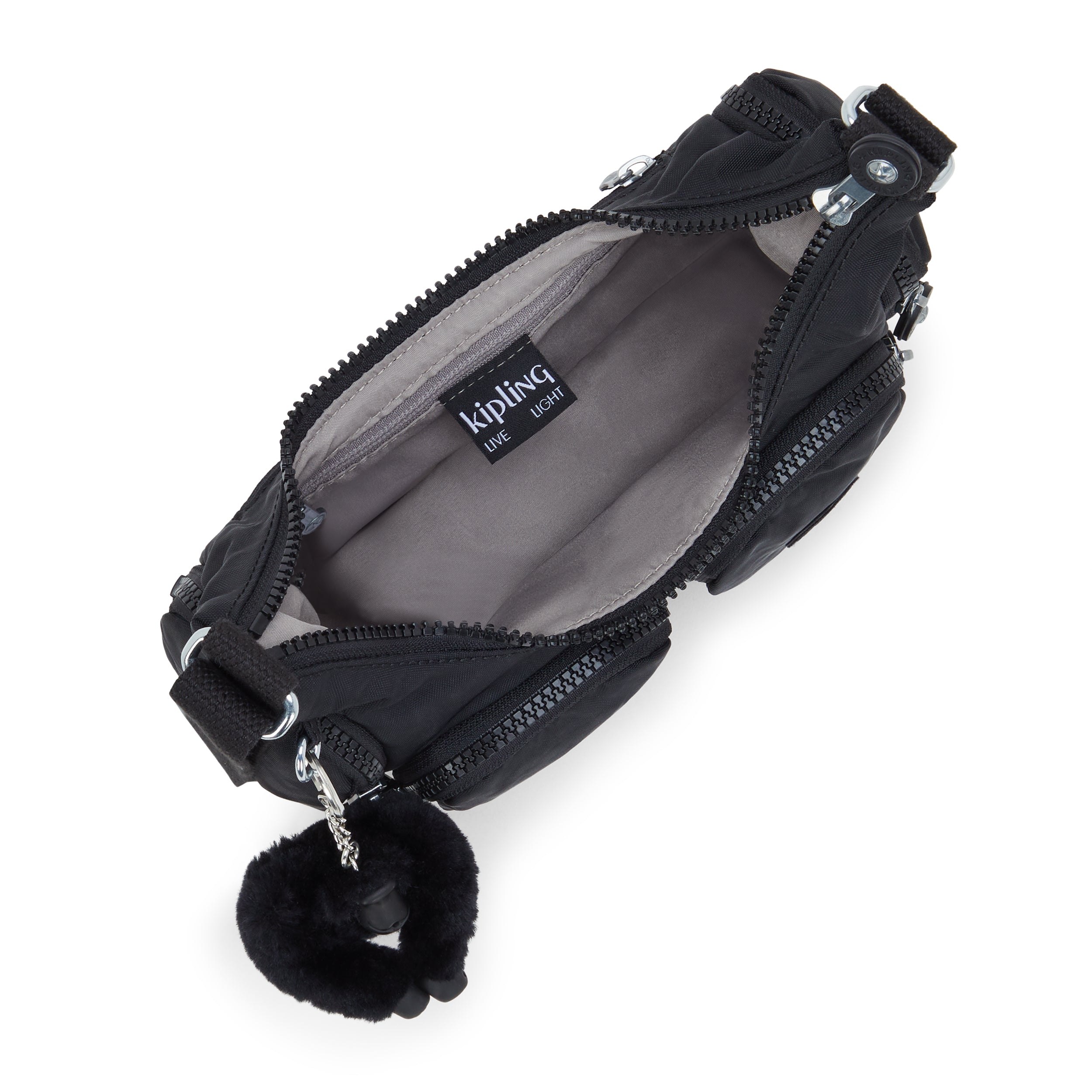 حقيبة كيبلينج ريكا ميني سوداء صغيرة كروس بودي I5926-P39