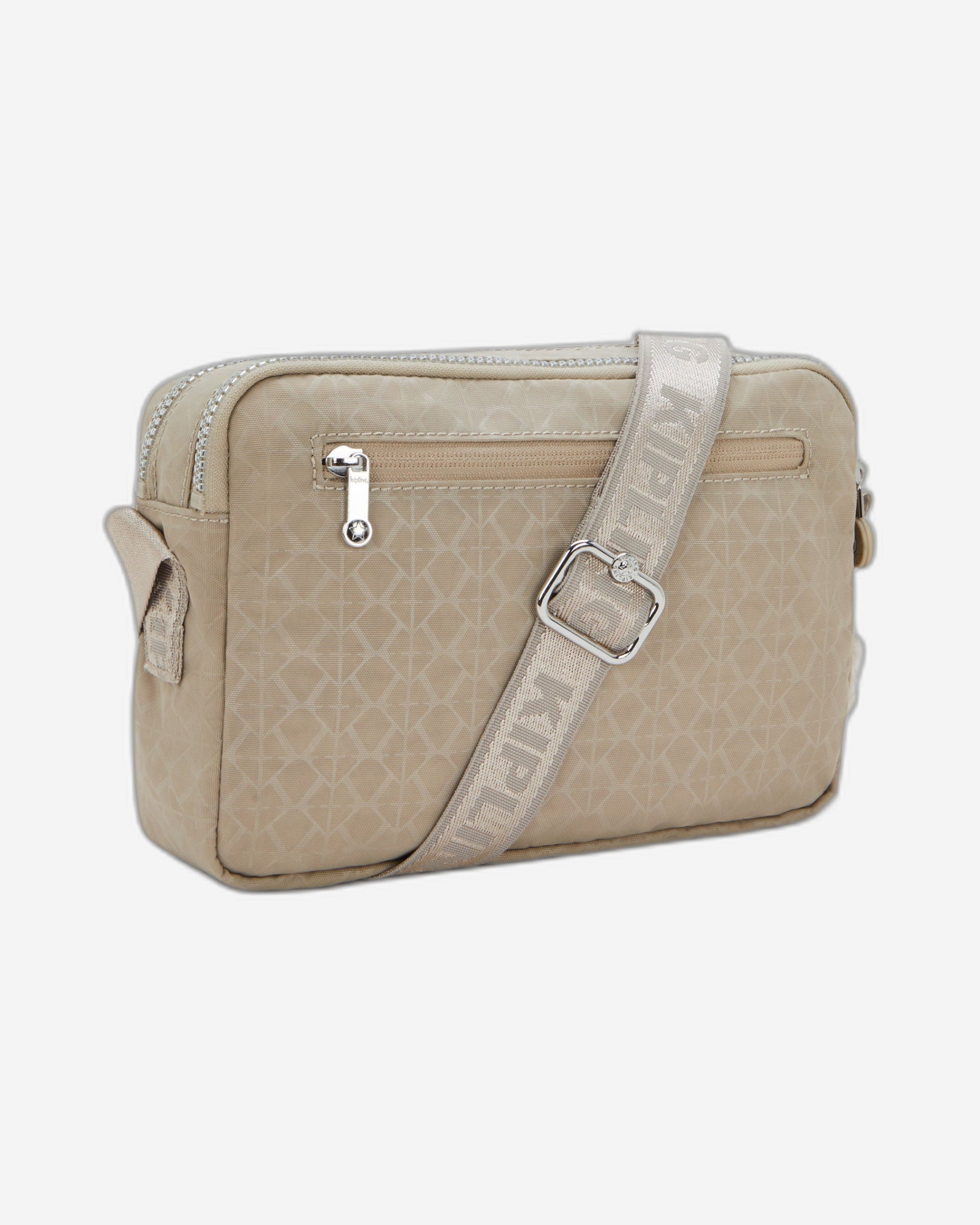 حقيبة كتف متوسطة الحجم Kipling Abanu M Zip Glorious Be Sil I5986-42N