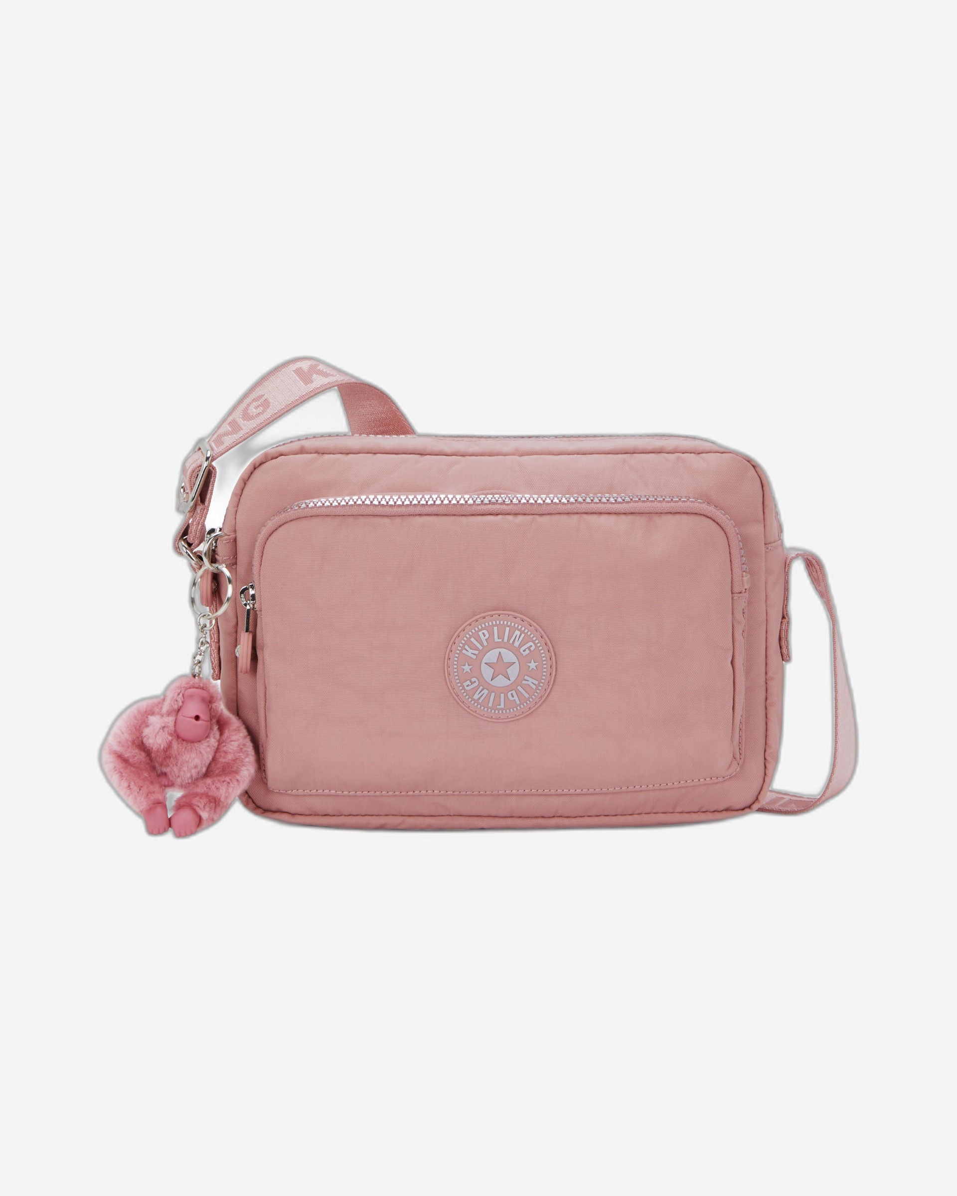 حقيبة Kipling Abanu M Zip Glorious Pink متوسطة الحجم I5986-8HB