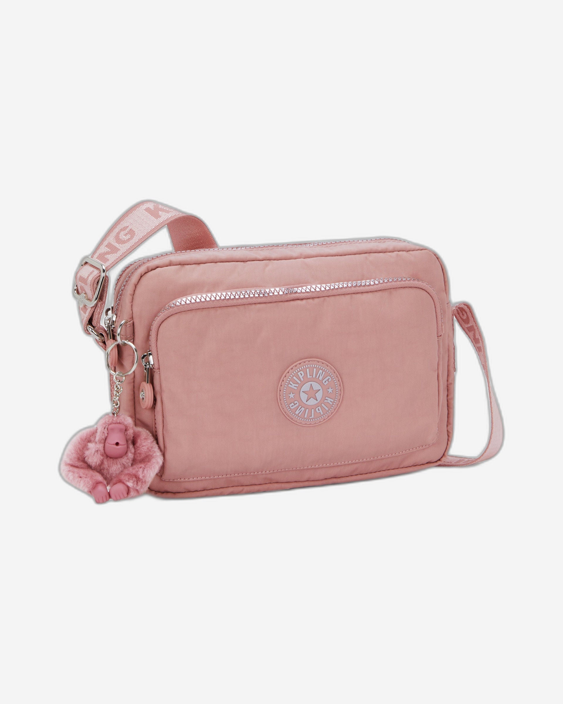 حقيبة Kipling Abanu M Zip Glorious Pink متوسطة الحجم I5986-8HB