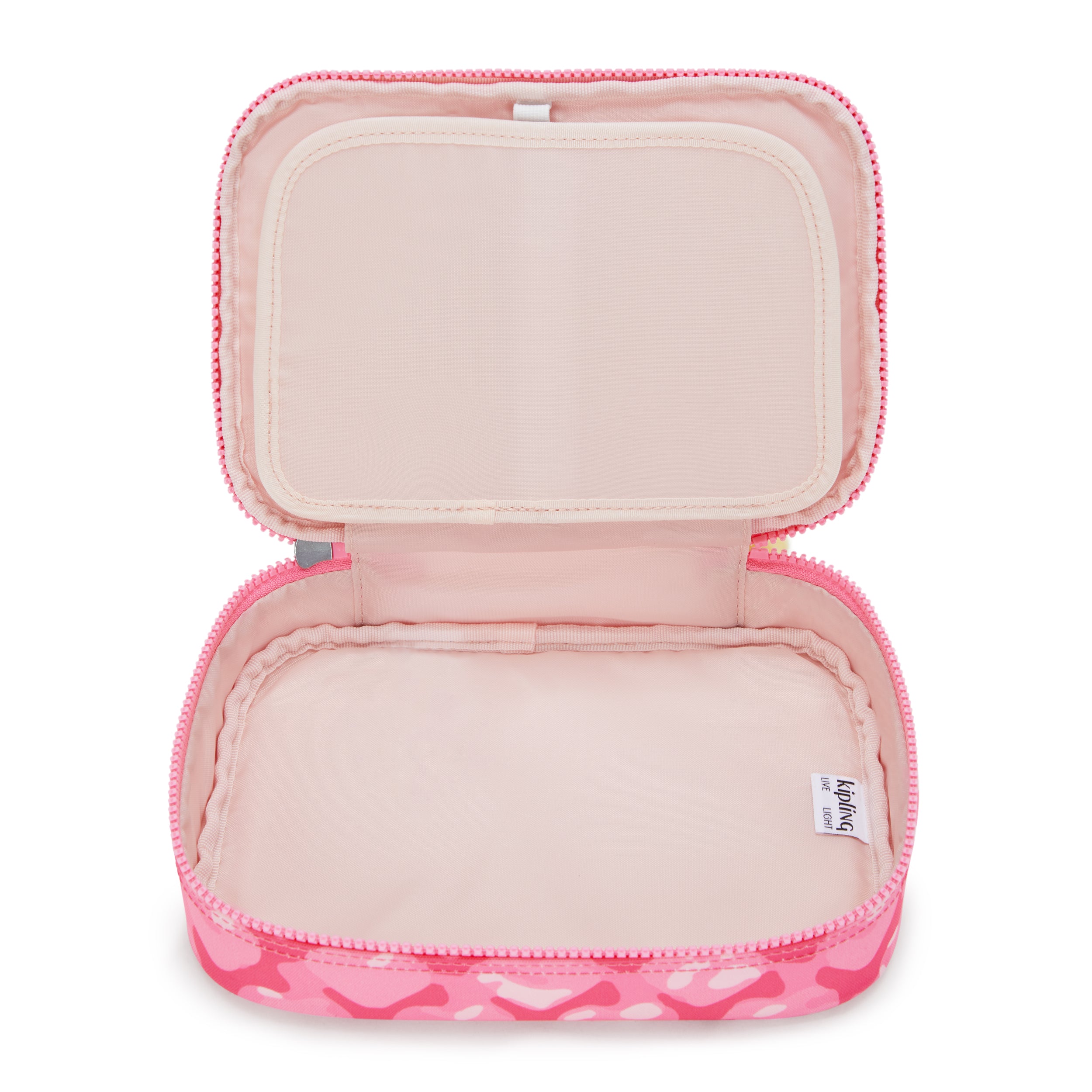 حافظة أقلام كيبلينج كبيرة بنقشة قلوب جذابة، 100 قلم، I6002-1NB