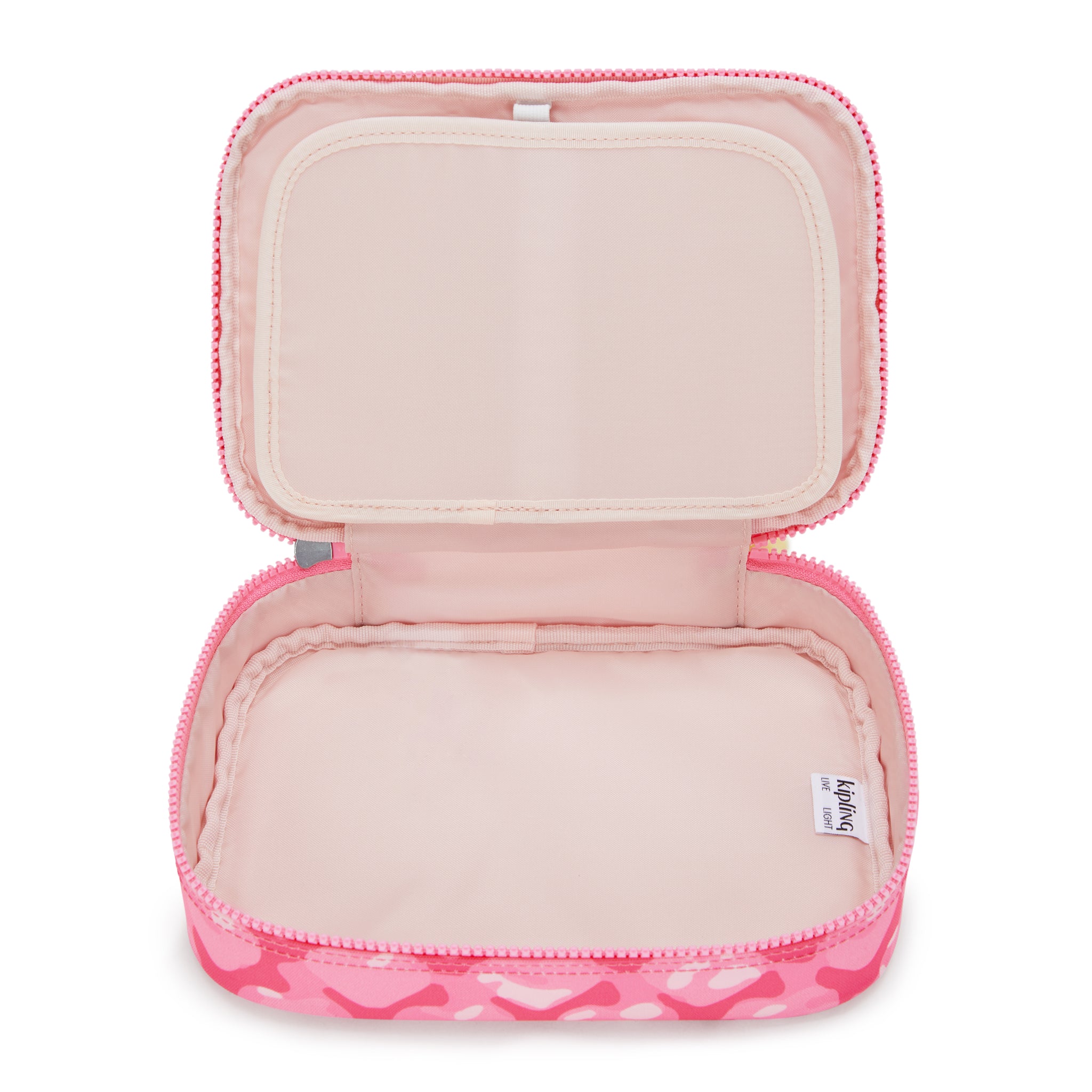 حافظة أقلام كيبلينج كبيرة بنقشة قلوب جذابة، 100 قلم، I6002-1NB