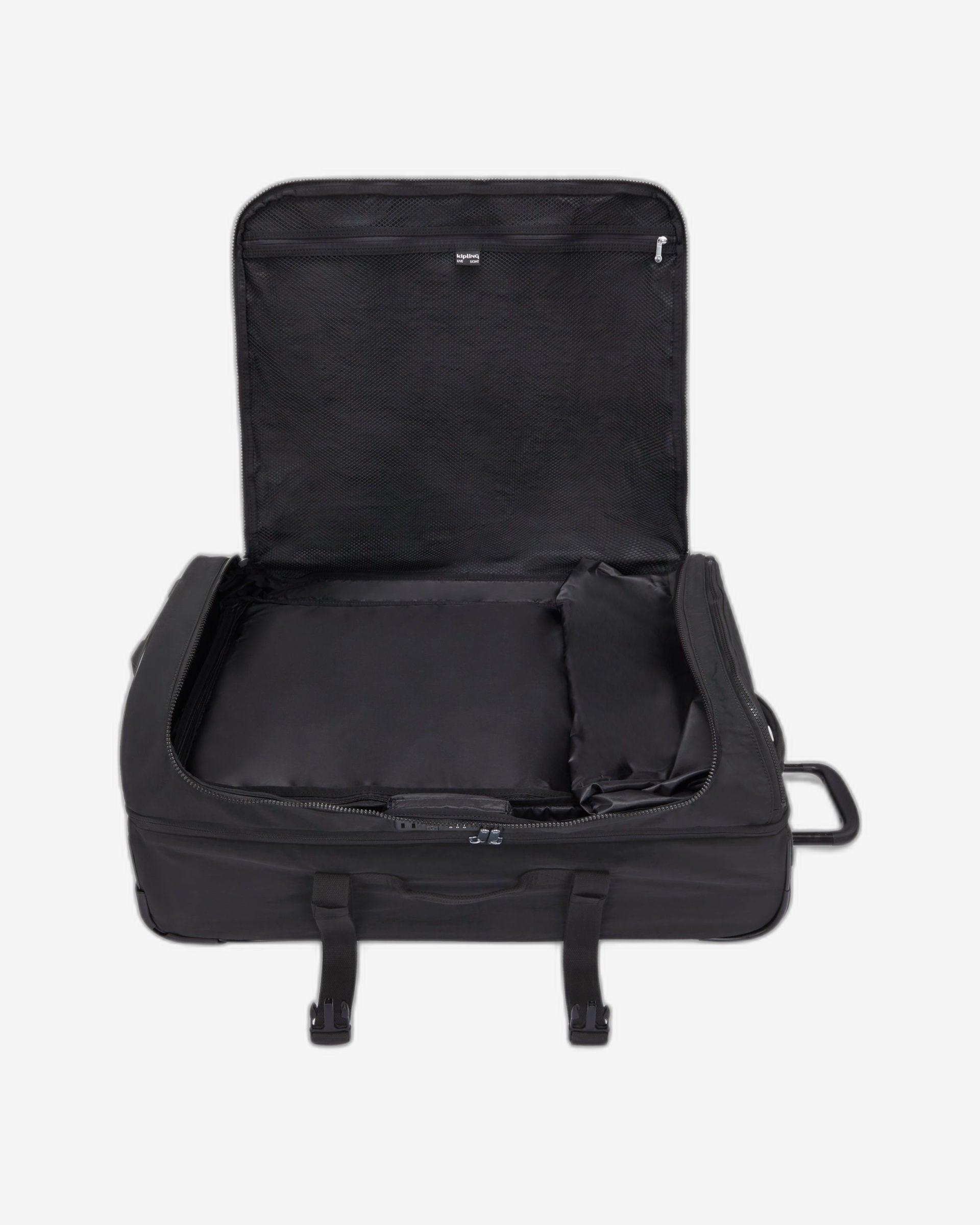 حقيبة سفر كيبلينج أفيانا L سوداء كبيرة بعجلات C2I6015-P39