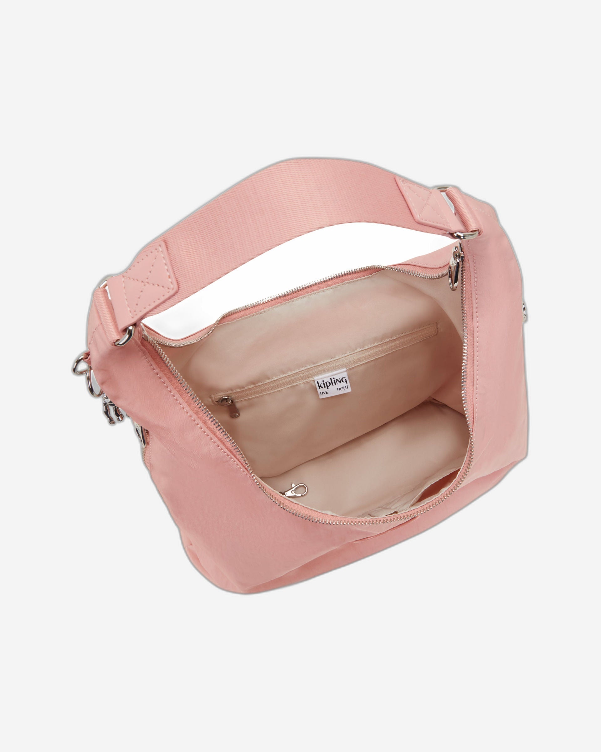 حقيبة كتف متوسطة الحجم من كيبلينج إيانا زيب روز سبايس I6031-28N