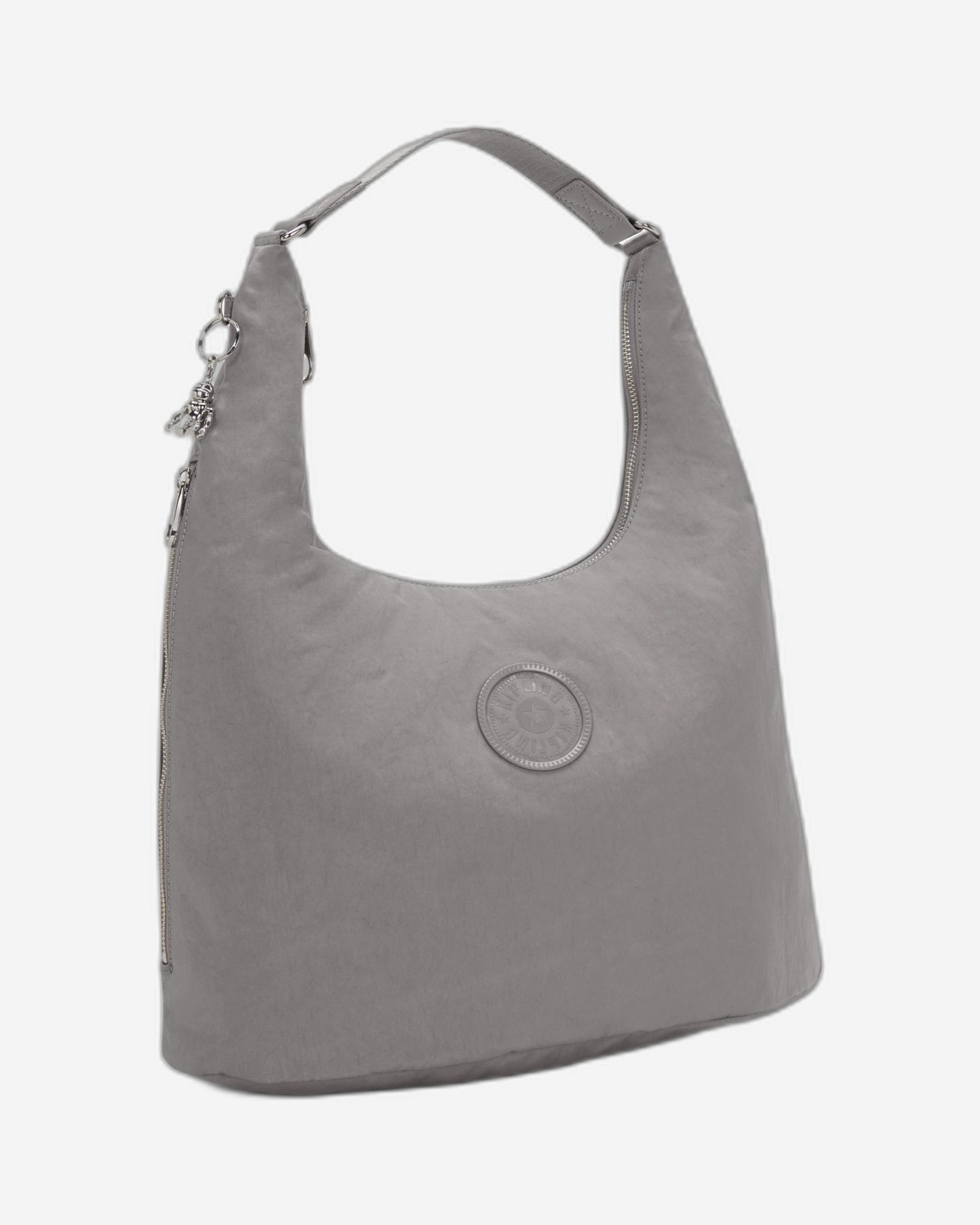 حقيبة كتف متوسطة الحجم من Kipling Eanna Zip Grey Spice I6031-4GV