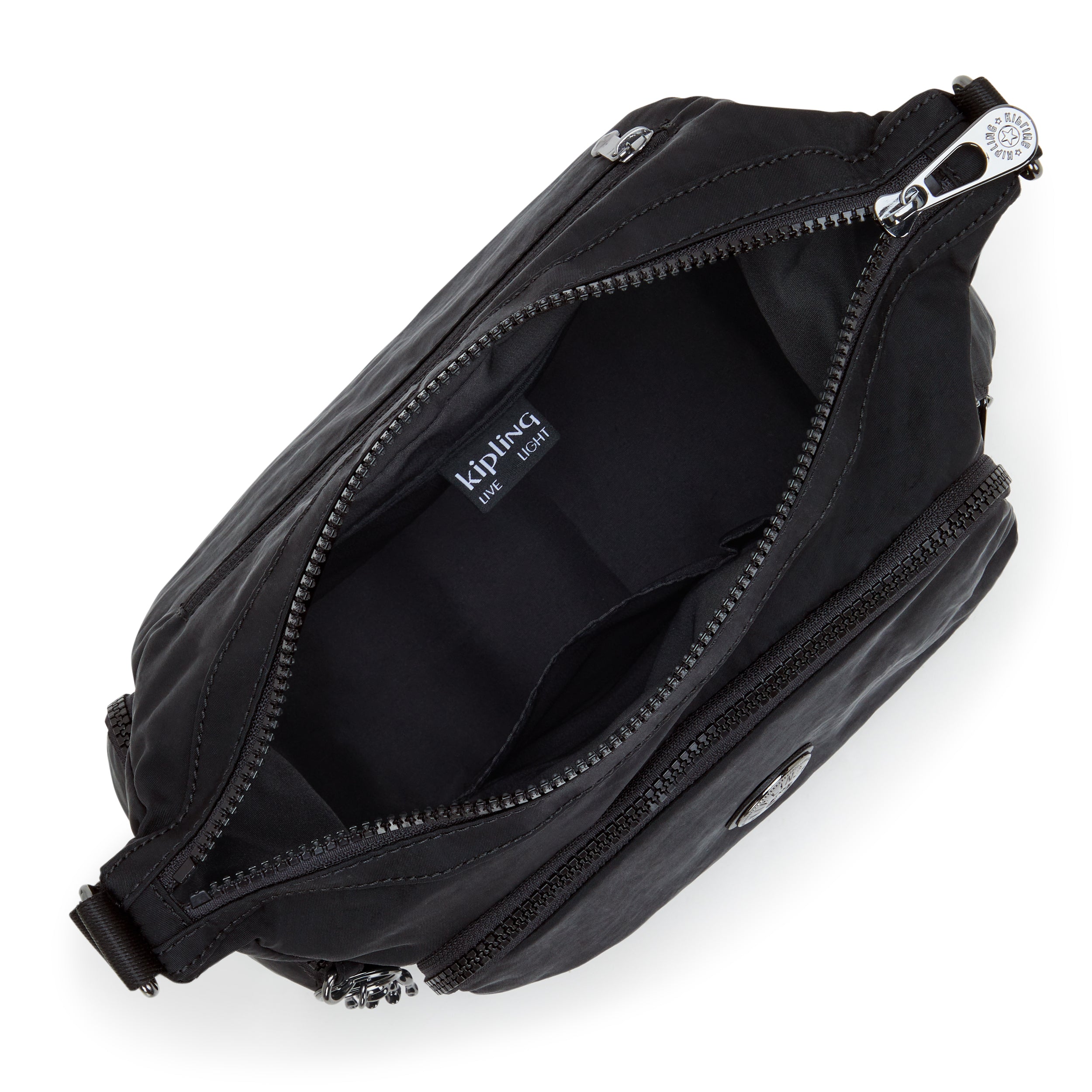 حقيبة كيبلينج غاب إس إندلس سوداء متوسطة الحجم I6041-TB4