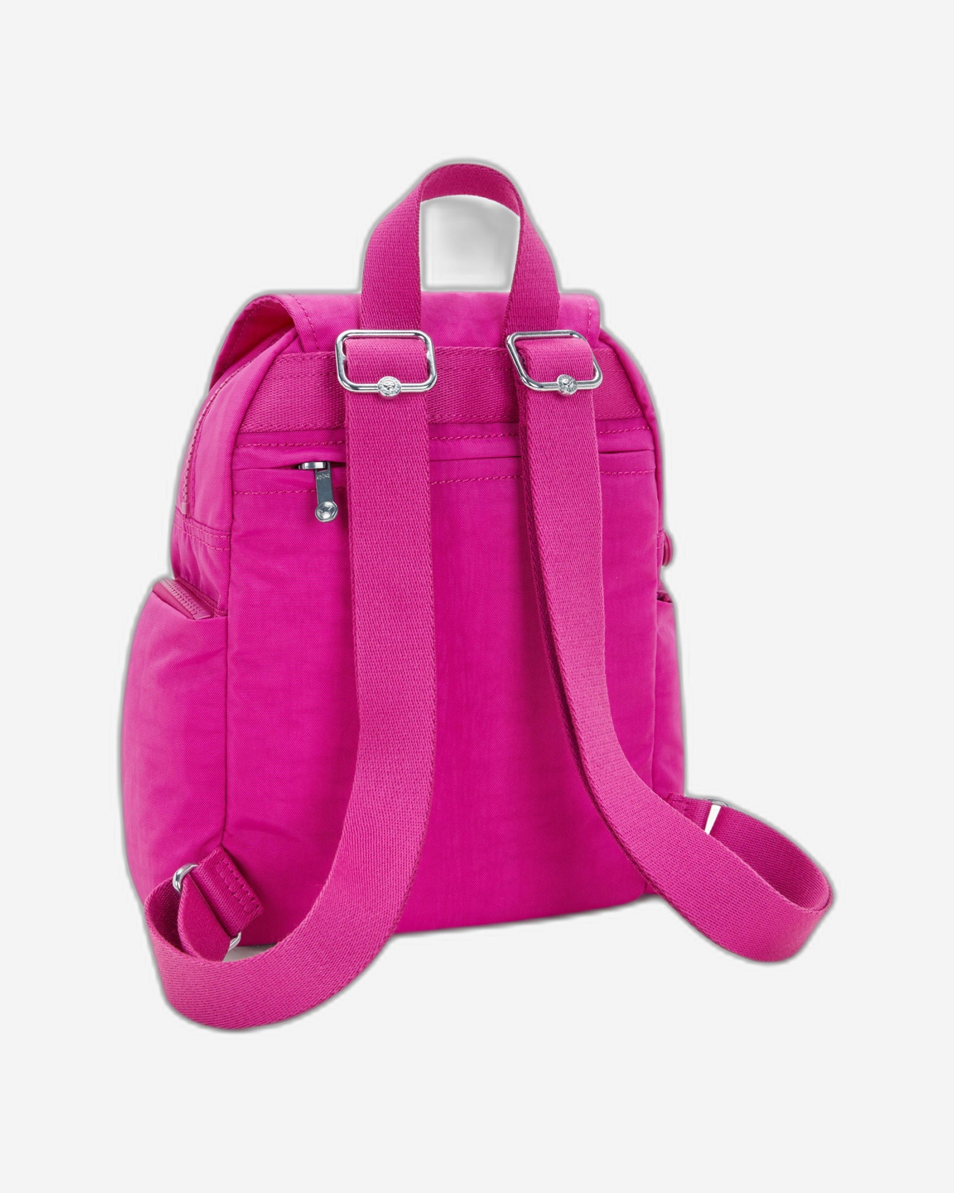 حقيبة ظهر كيبلينج سيتي زيب ميني فوشيا متوهجة صغيرة I6046-3KU