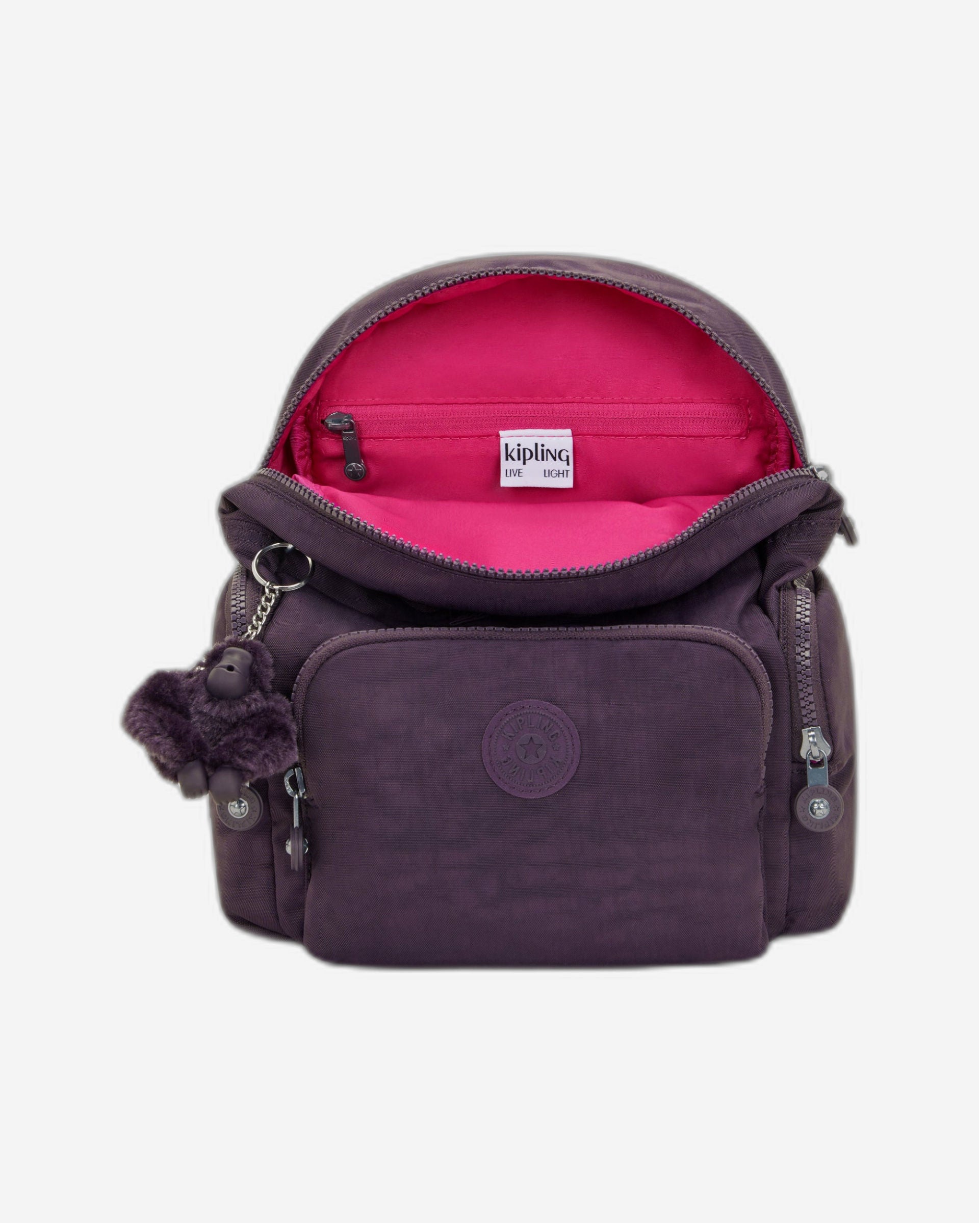 حقيبة ظهر كيبلينج سيتي زيب ميني ألتيميت بلوم صغيرة I6046-67U