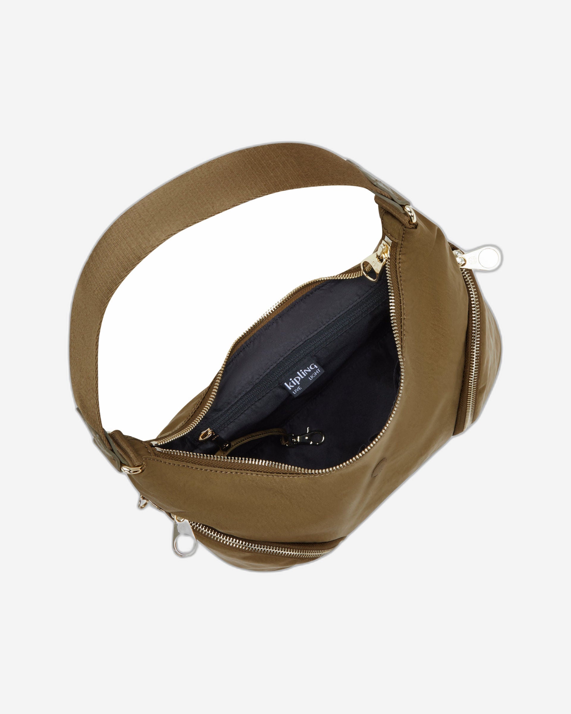 حقيبة كتف متوسطة الحجم من كيبلينج إيلي دراي لوريل سبايس I6115-3KP