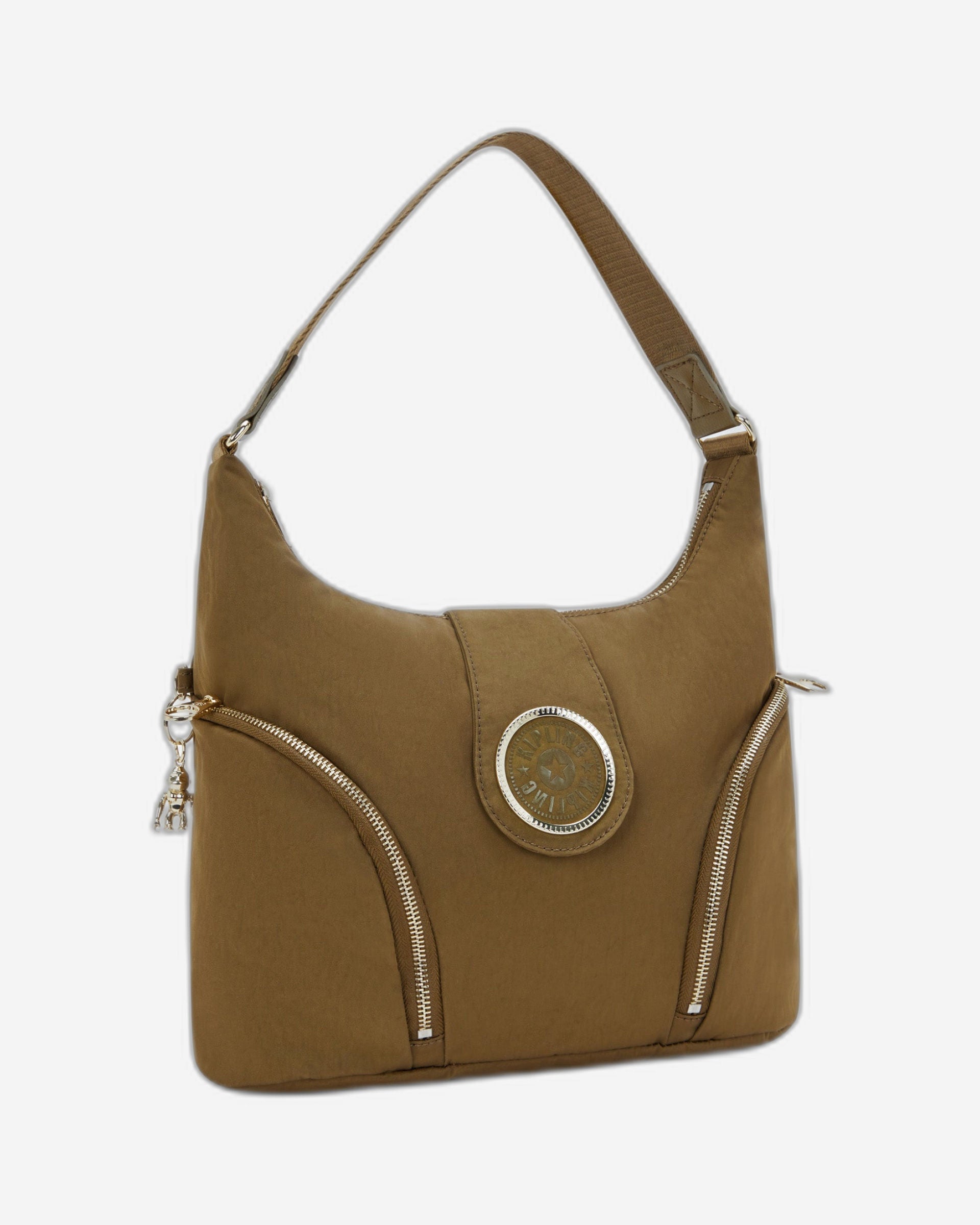 حقيبة كتف متوسطة الحجم من كيبلينج إيلي دراي لوريل سبايس I6115-3KP