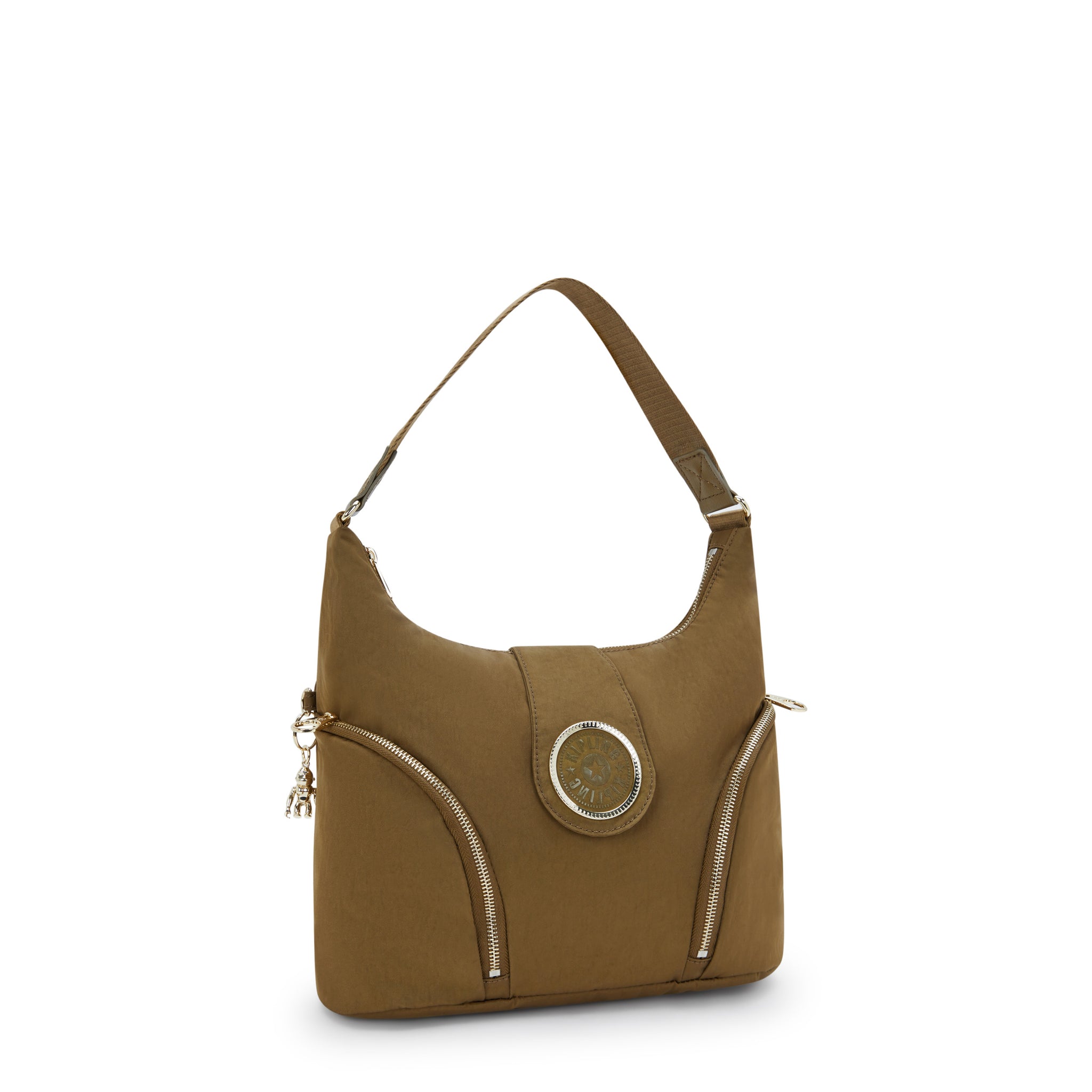 حقيبة كتف متوسطة الحجم من كيبلينج إيلي دراي لوريل سبايس I6115-3KP