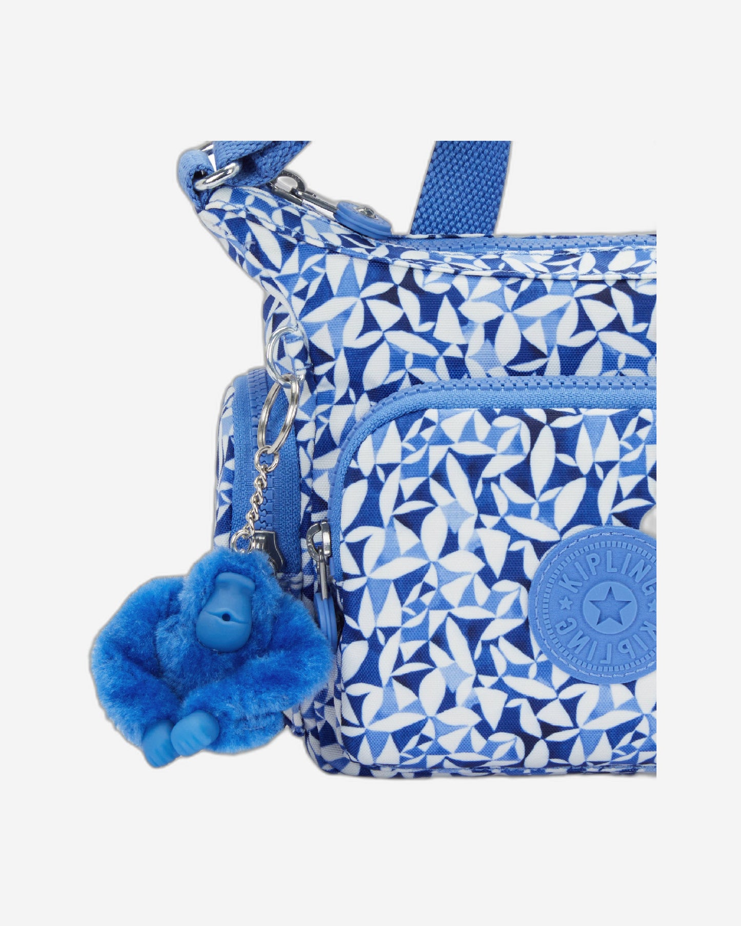 حقيبة كروسبودي صغيرة من كيبلينج، طراز غابي ميني كريزي ليفز I6193-1DU