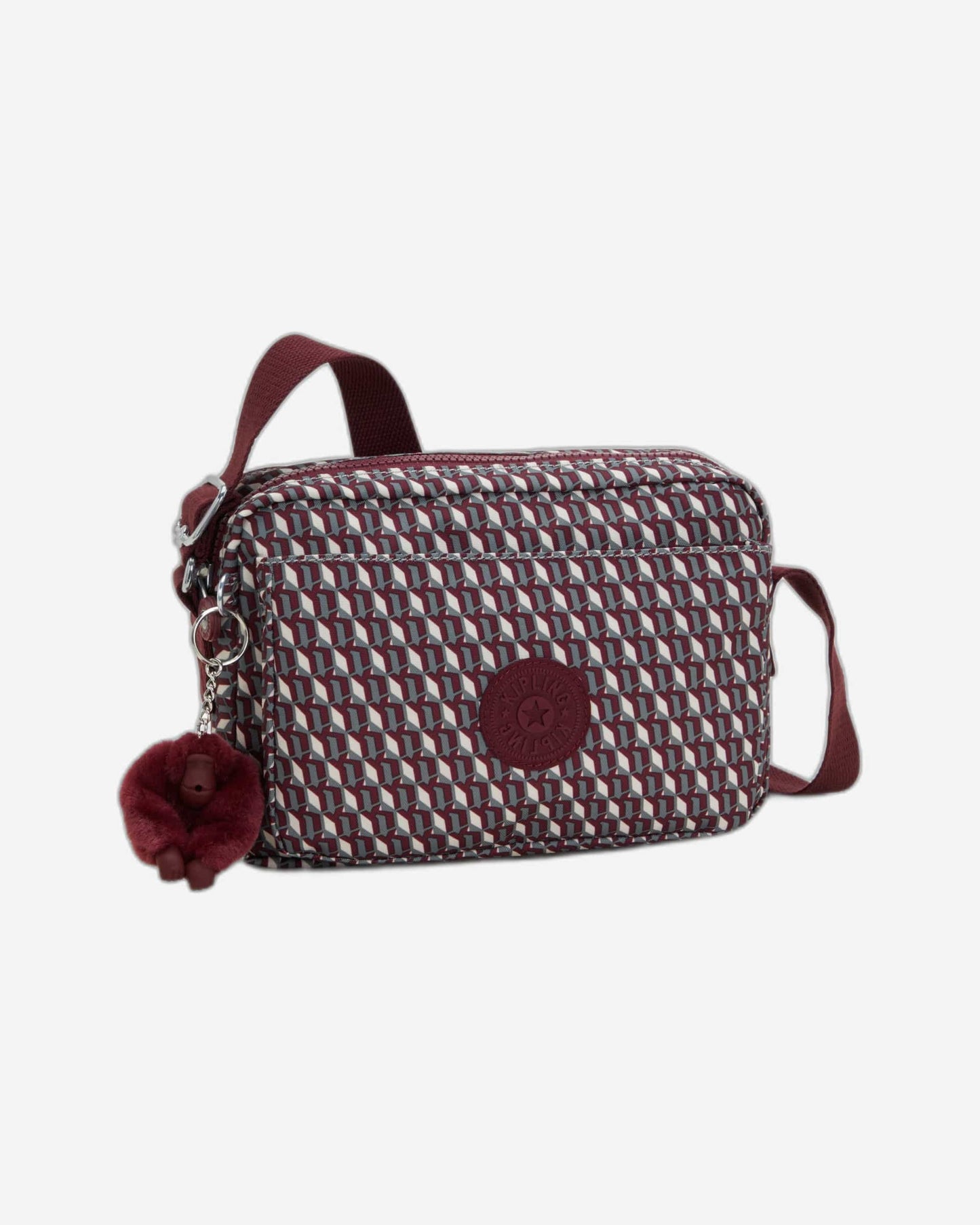 Kipling Abanu M 3Dk Wine حقيبة كروسبودي متوسطة I6237-1PB