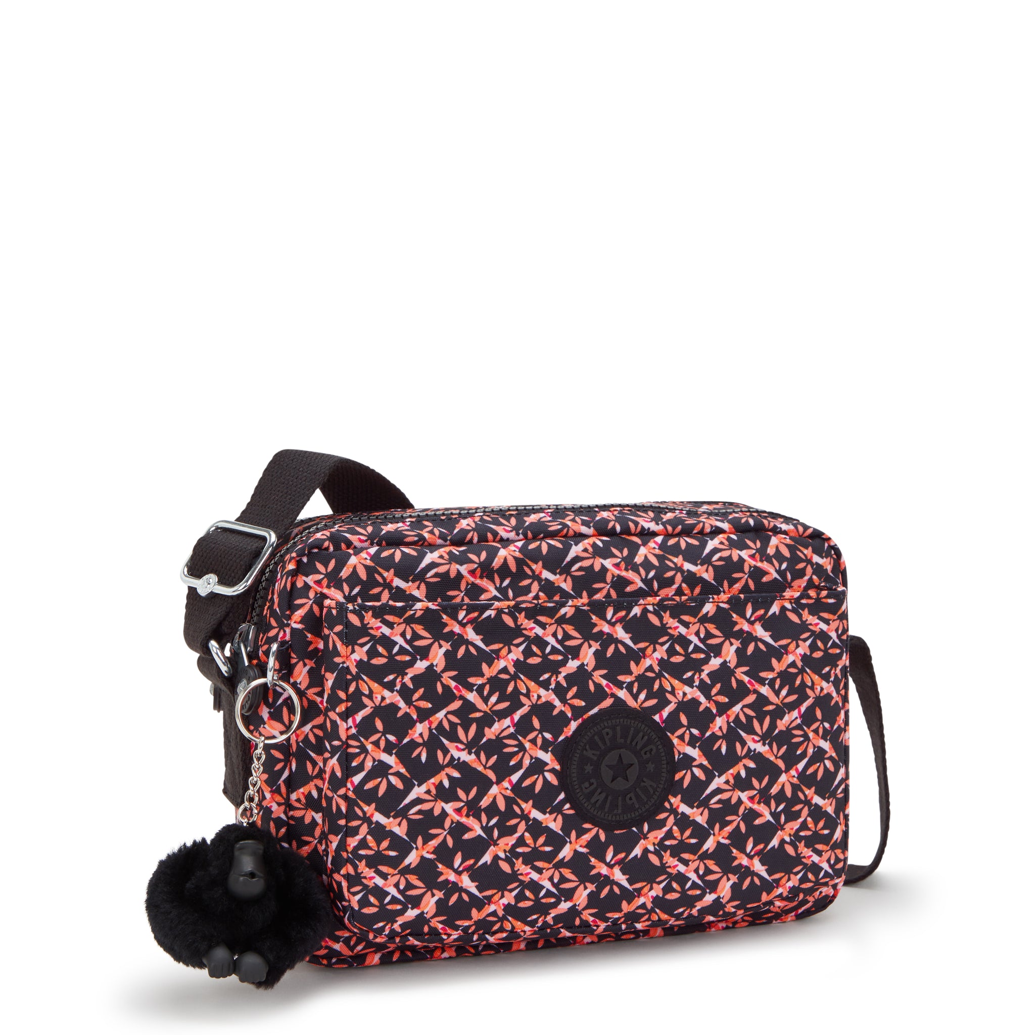 حقيبة كتف متوسطة الحجم من Kipling Abanu M Dancing Bouquet I6237-46X