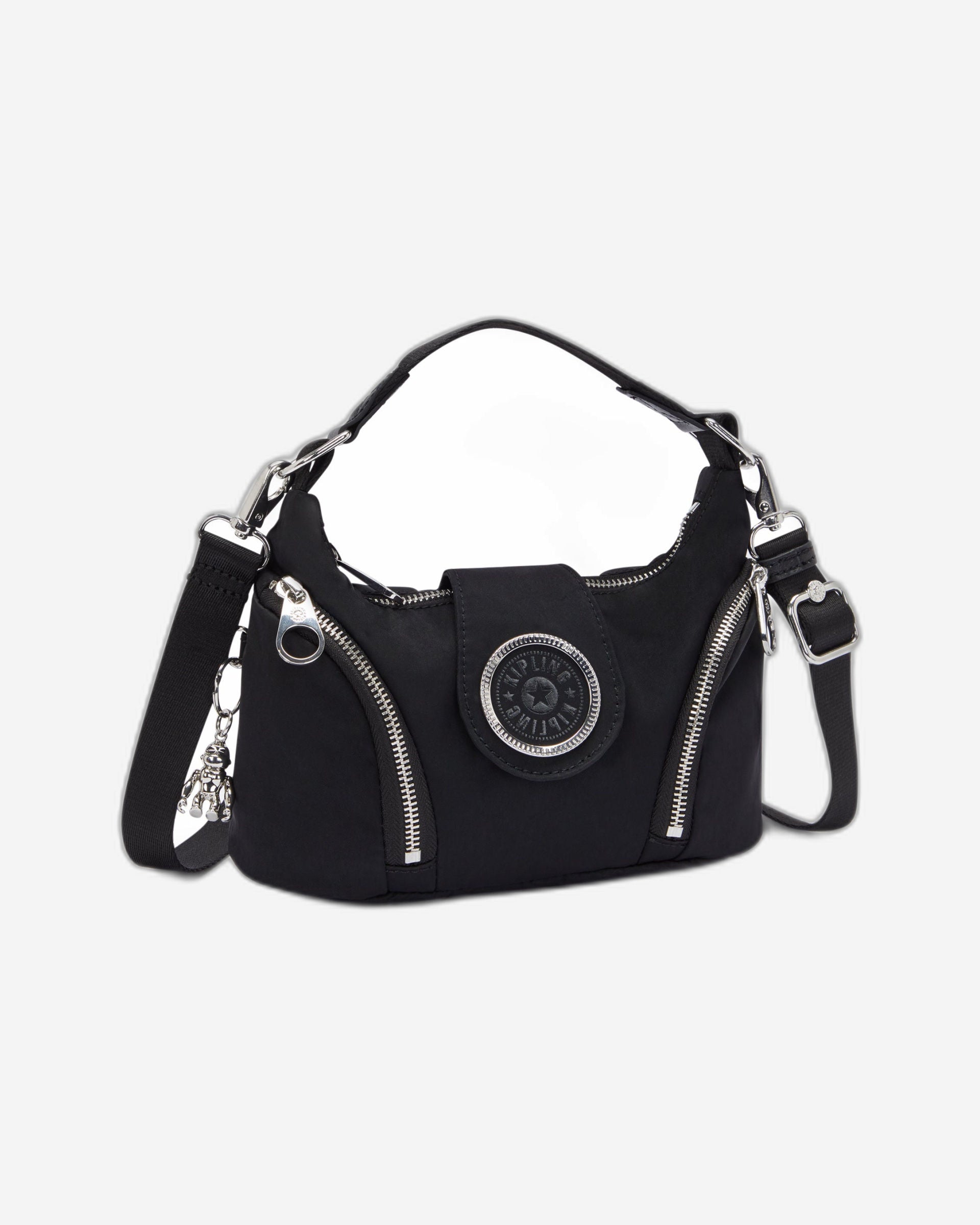 حقيبة كتف صغيرة Kipling Sera S Black Spice I6263-5JB