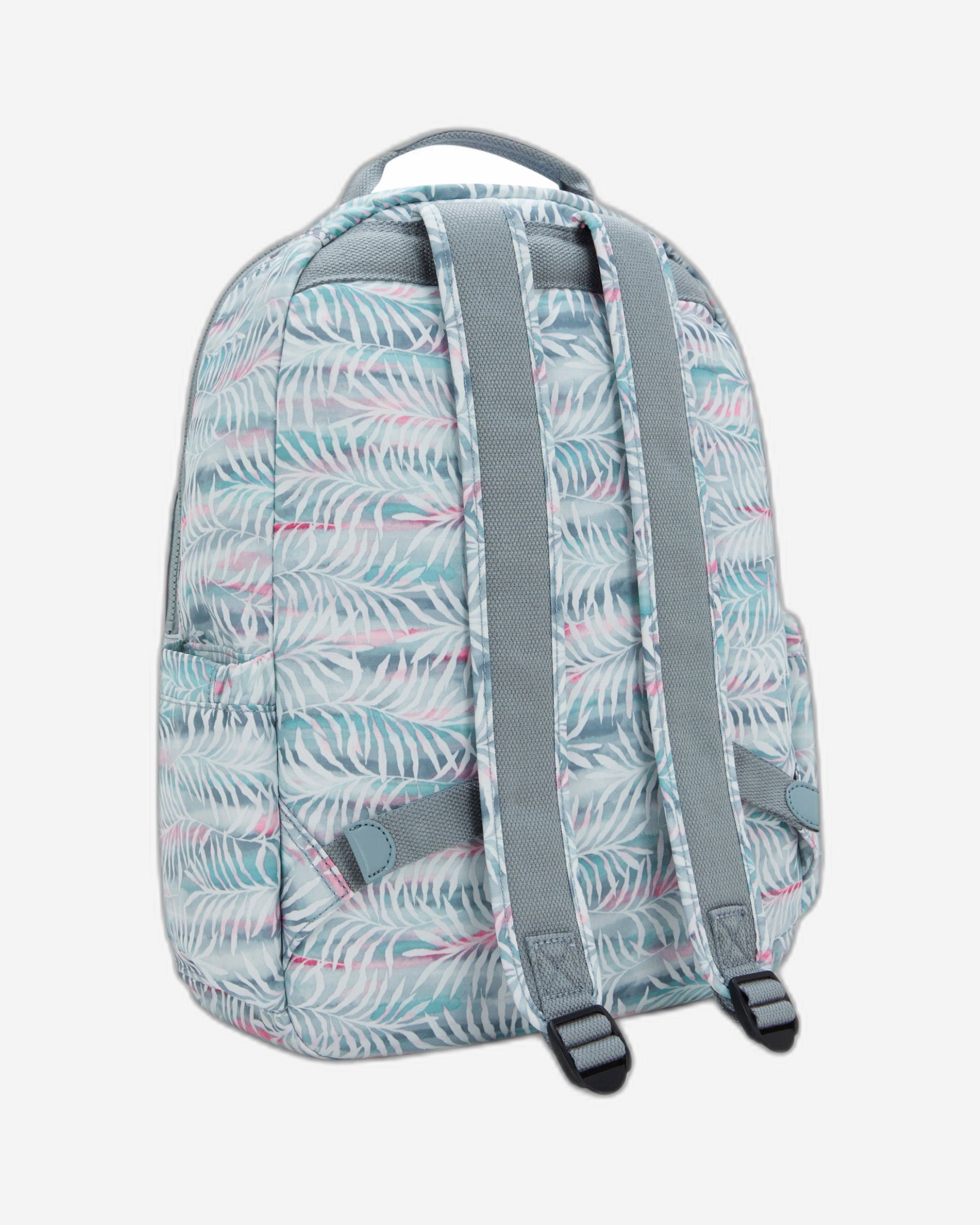 حقيبة ظهر كيبلينج سيول بنقشة أوراق النخيل الكبيرة I6269-3QN