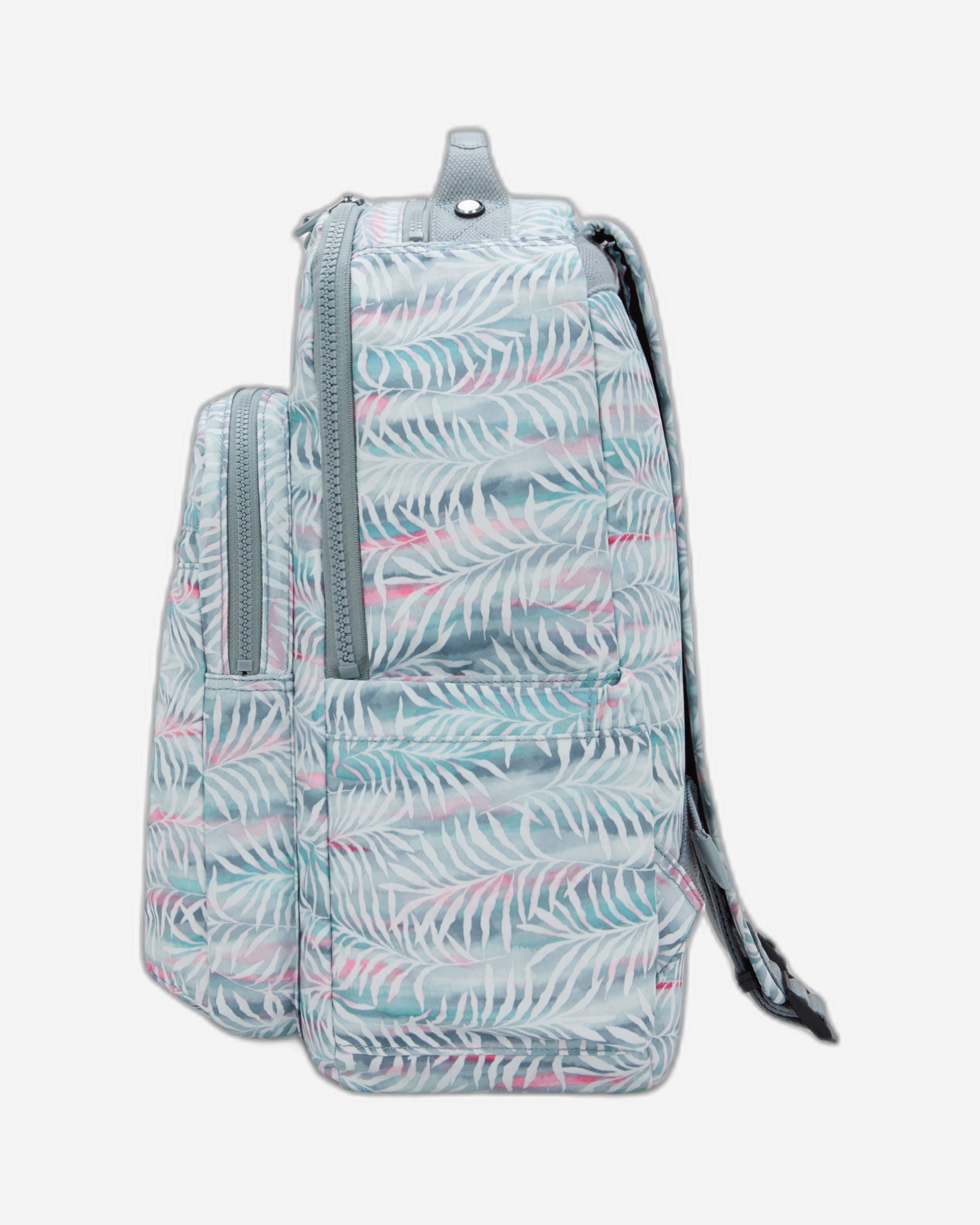 حقيبة ظهر كيبلينج سيول بنقشة أوراق النخيل الكبيرة I6269-3QN