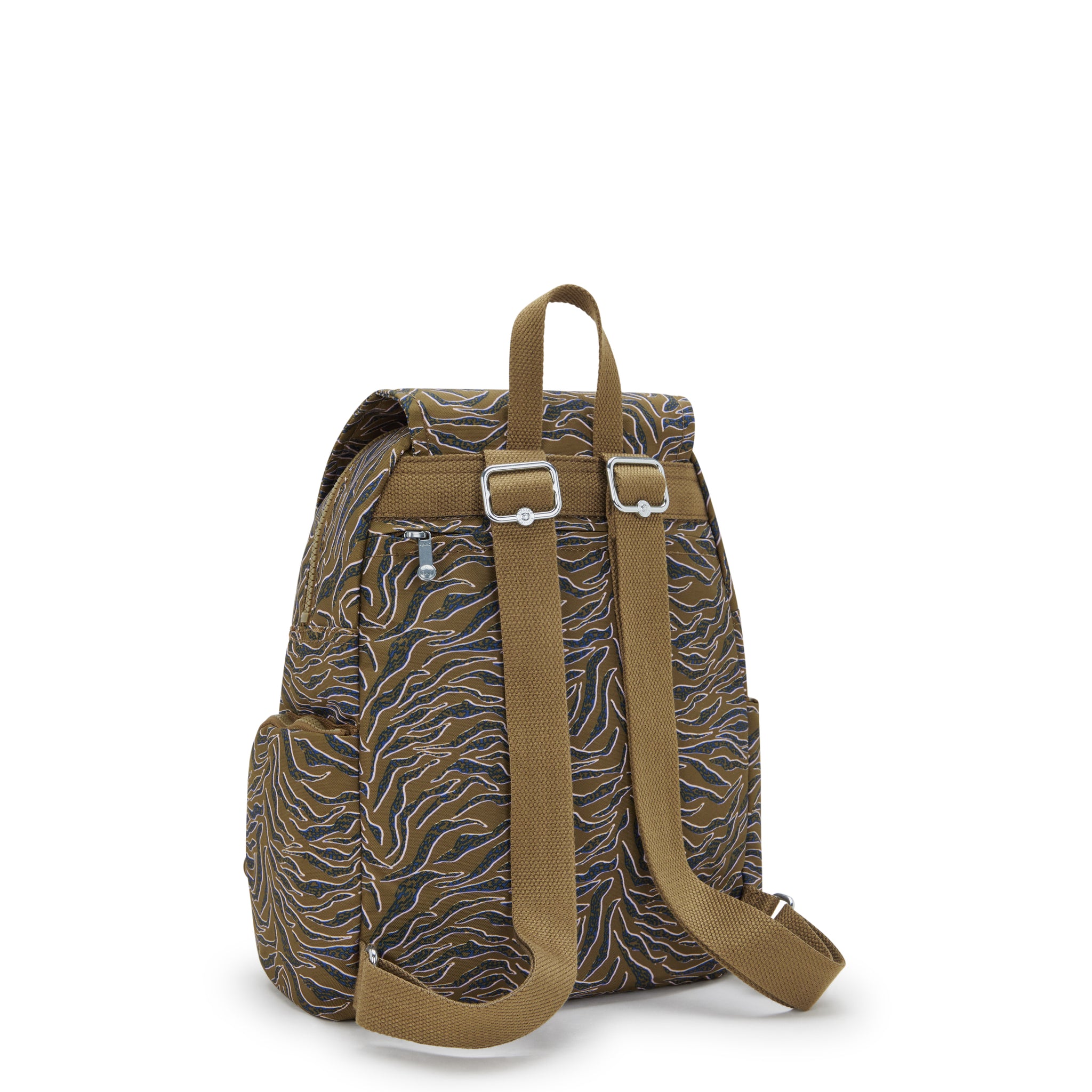 حقيبة ظهر Kipling City Zip S Undersea Leaves صغيرة I6345-1PR