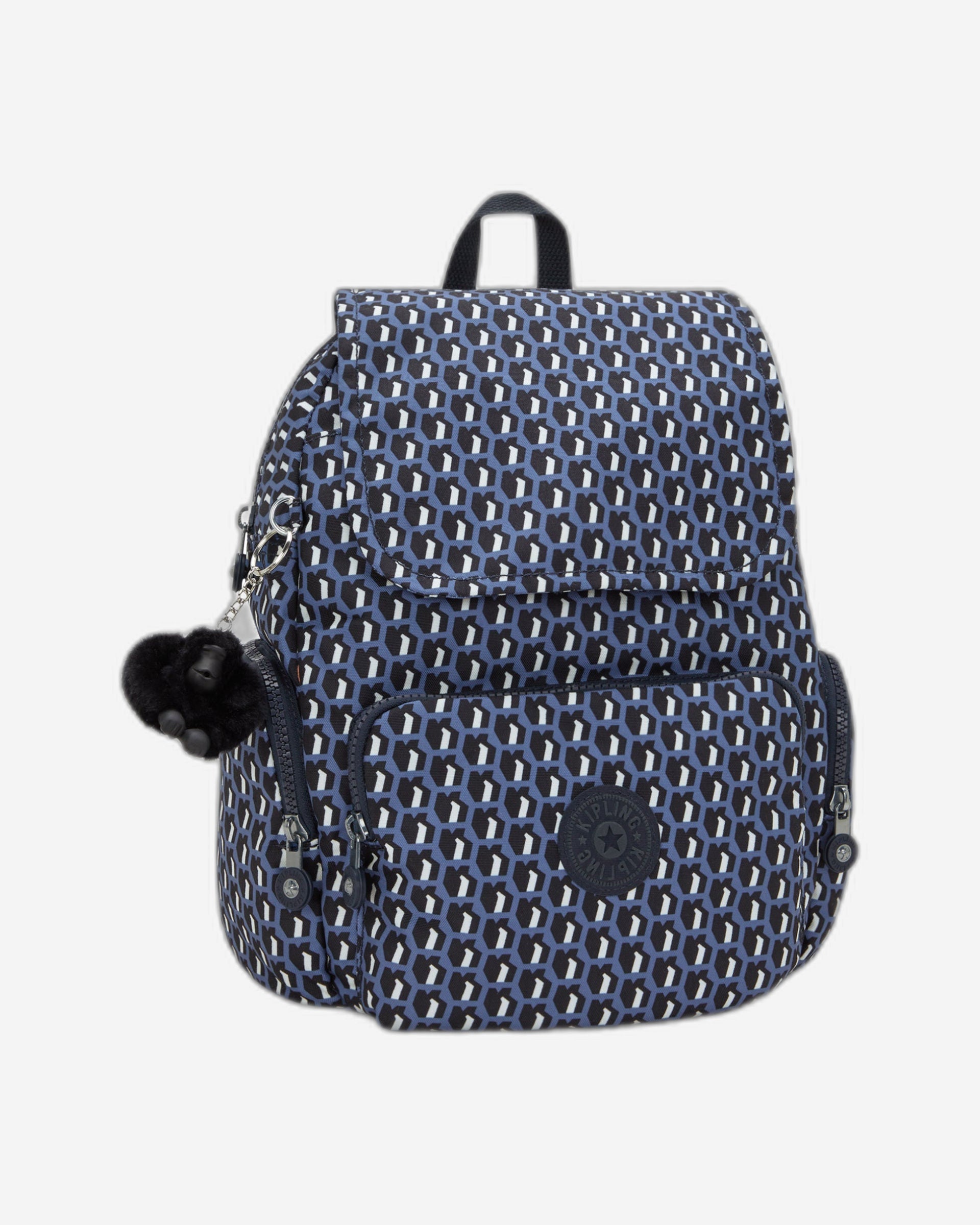 حقيبة ظهر كيبلينج سيتي زيب إس 3 دي كيه زرقاء صغيرة I6345-4JS