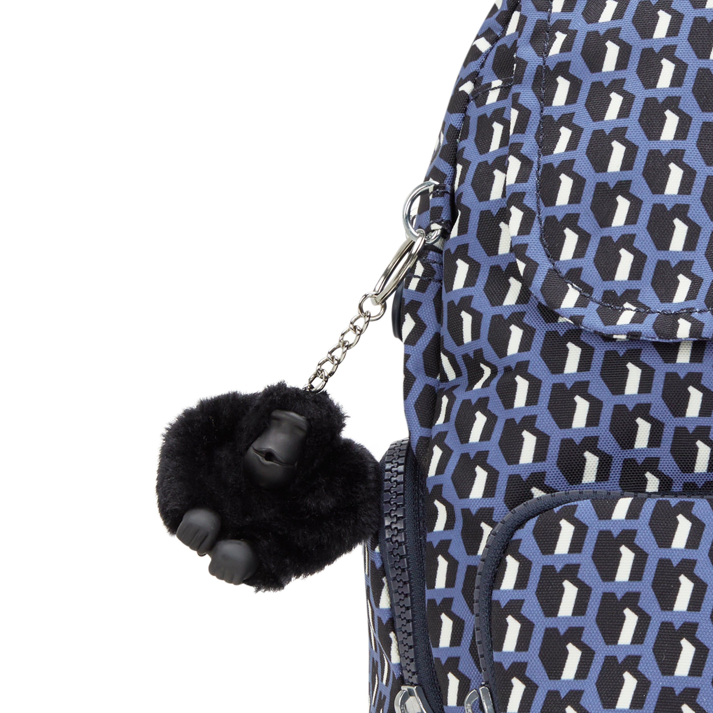 حقيبة ظهر كيبلينج سيتي زيب إس 3 دي كيه زرقاء صغيرة I6345-4JS